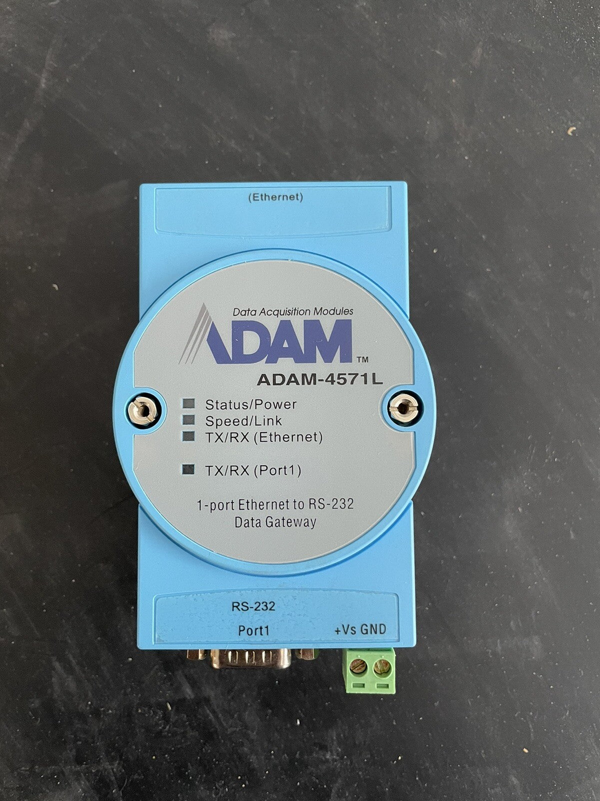 Advantech ADAM-4571L Port Module RS-232 to Ethernet Serial Device Server