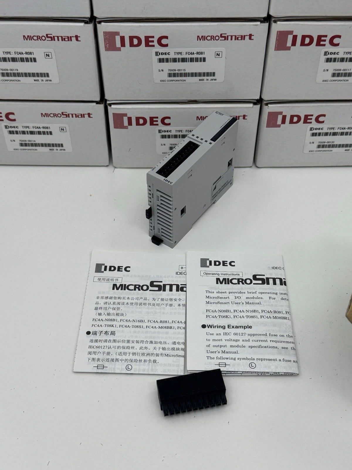 IDEC FC4A-R081 MICROSMART DIGITAL I/O MODULE