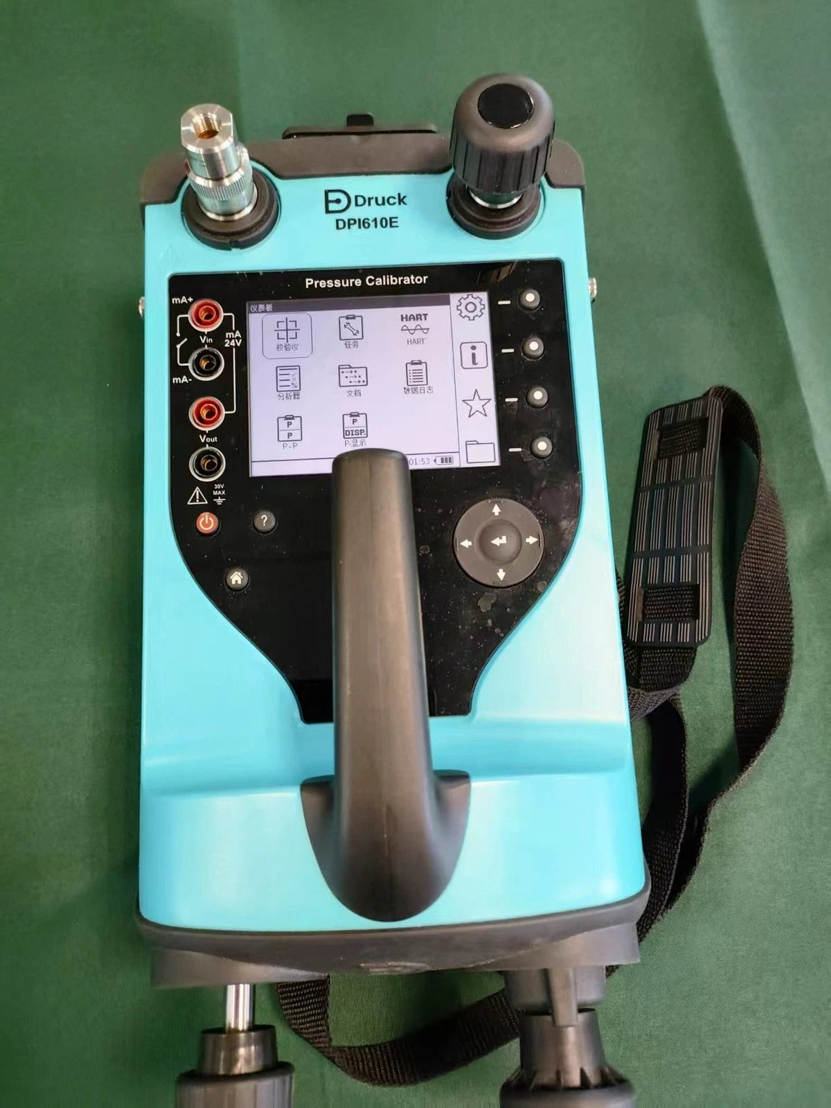 DRUCK DPI610E Pressure Calibrator 100% Test