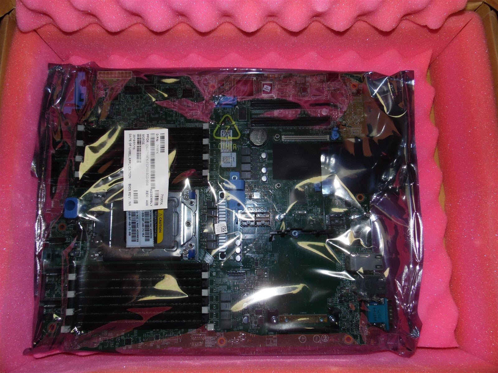 DELL EMC POWEREDGE R6415 R7415 SERVER MOTHERBOARD SYSTEM MAIN BOARD 7YXFK