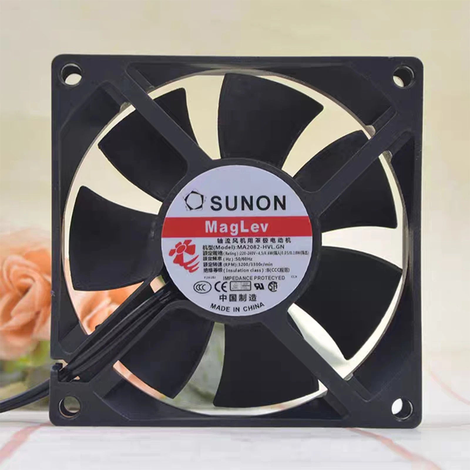 New SUNON MA2082-HVL.GN 220-240V 2pin cooling fan#QW