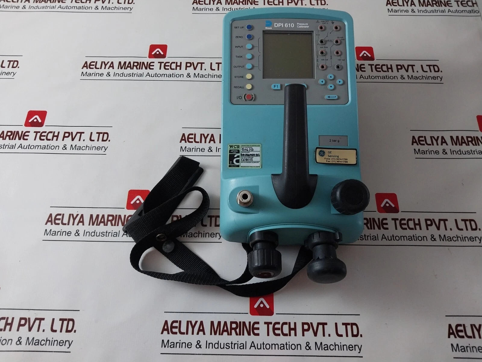DRUCK DPI 610 Pressure Calibrator 10-15V 0.8W 40-0001-00912-Z (Not Working