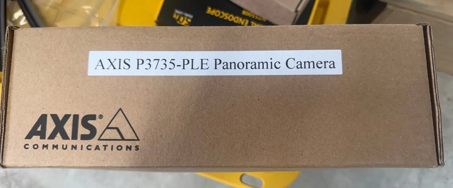 New AXIS P3735-PLE Panoramic Camera in Factory Sealed Box