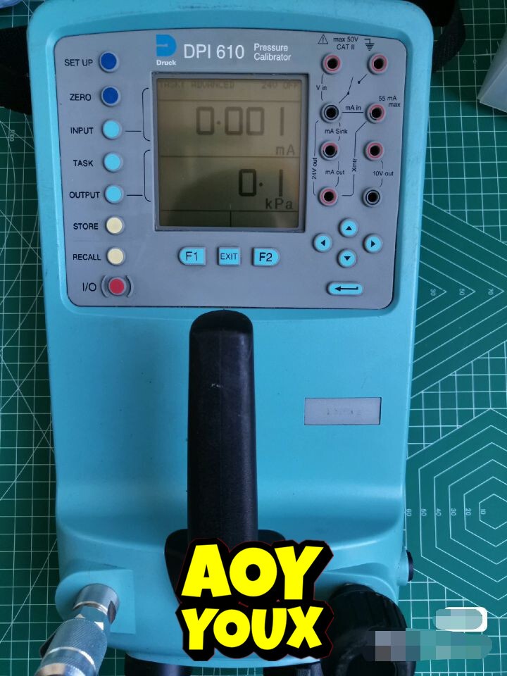 Druck DPI 610 1Mpag Portable Pressure Calibrator used