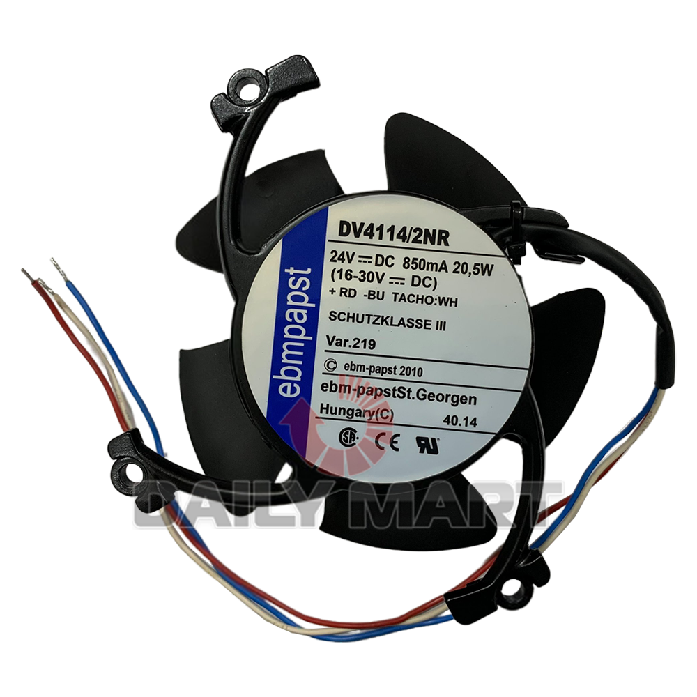 New In Box EBM-PAPST DV4114/2NR Cooling Fan 24V 20.5W