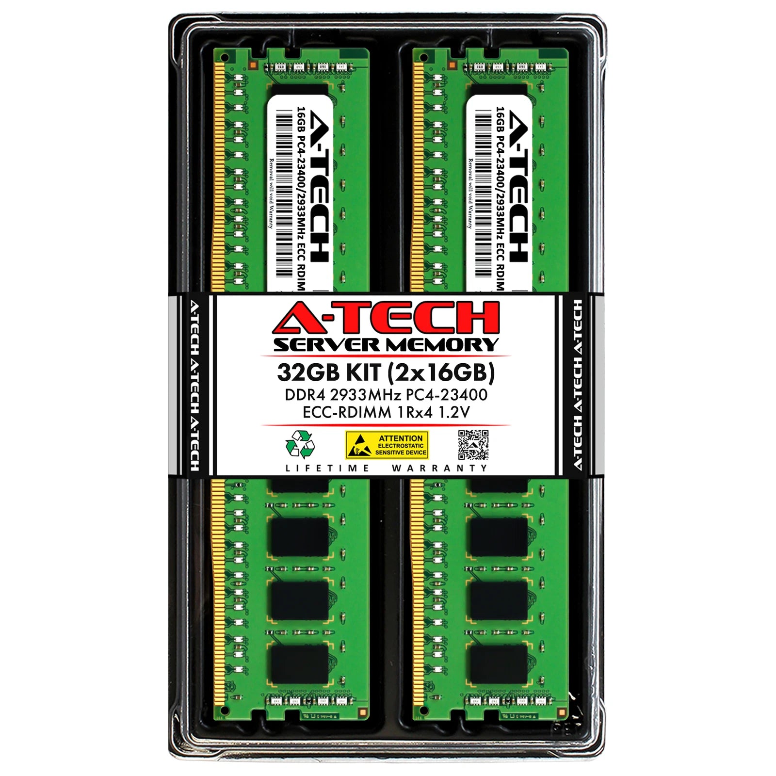 32GB 2x 16GB PC4-2933 RDIMM GIGABYTE MD72-HB0 MD72-HB1 MU72-SU0 Memory RAM