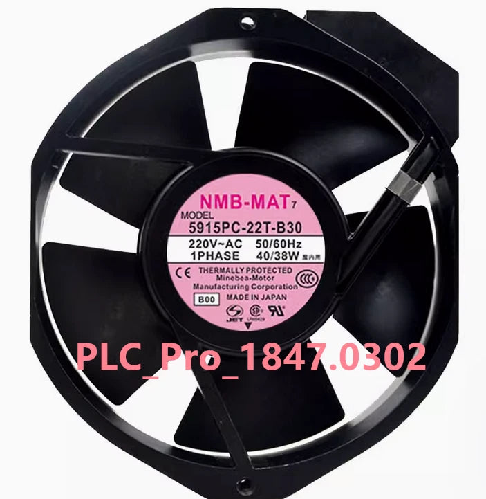 NMB 5915PC-22T-B30 AC Axial Fans 172 mm L x 38 mm W x 150 mm H 220V