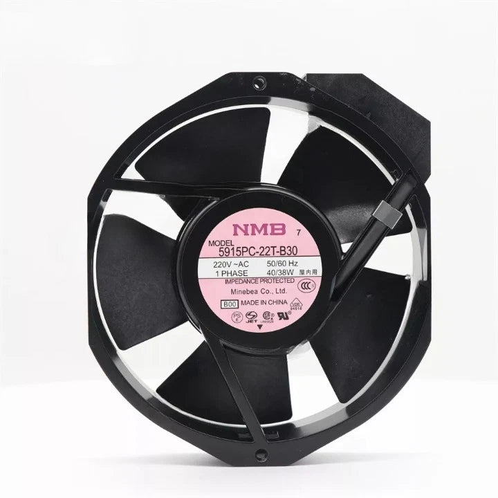 NMB 5915PC-22T-B30 AC 220V Industrial Inverter Cooling Fan Motor