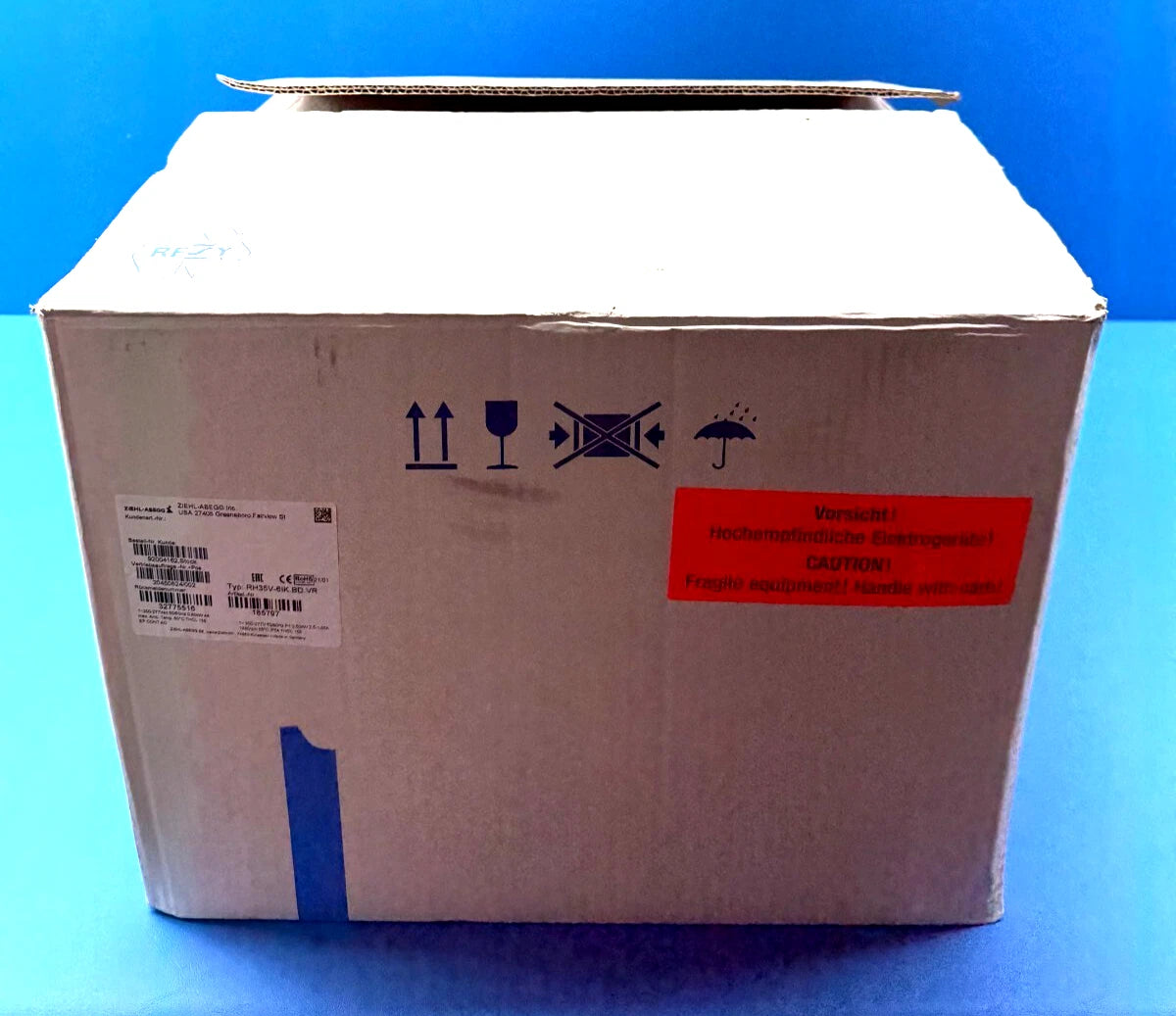 Ziehl-Abegg RH35V-6IK.BD.VR ECblue 277VAC 4A 50/60Hz Centrifugal Fan