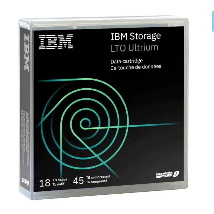 IBM LTO9 Tape Cartridge (50 Pack Ultrium-9 Backup Tape - Brand New