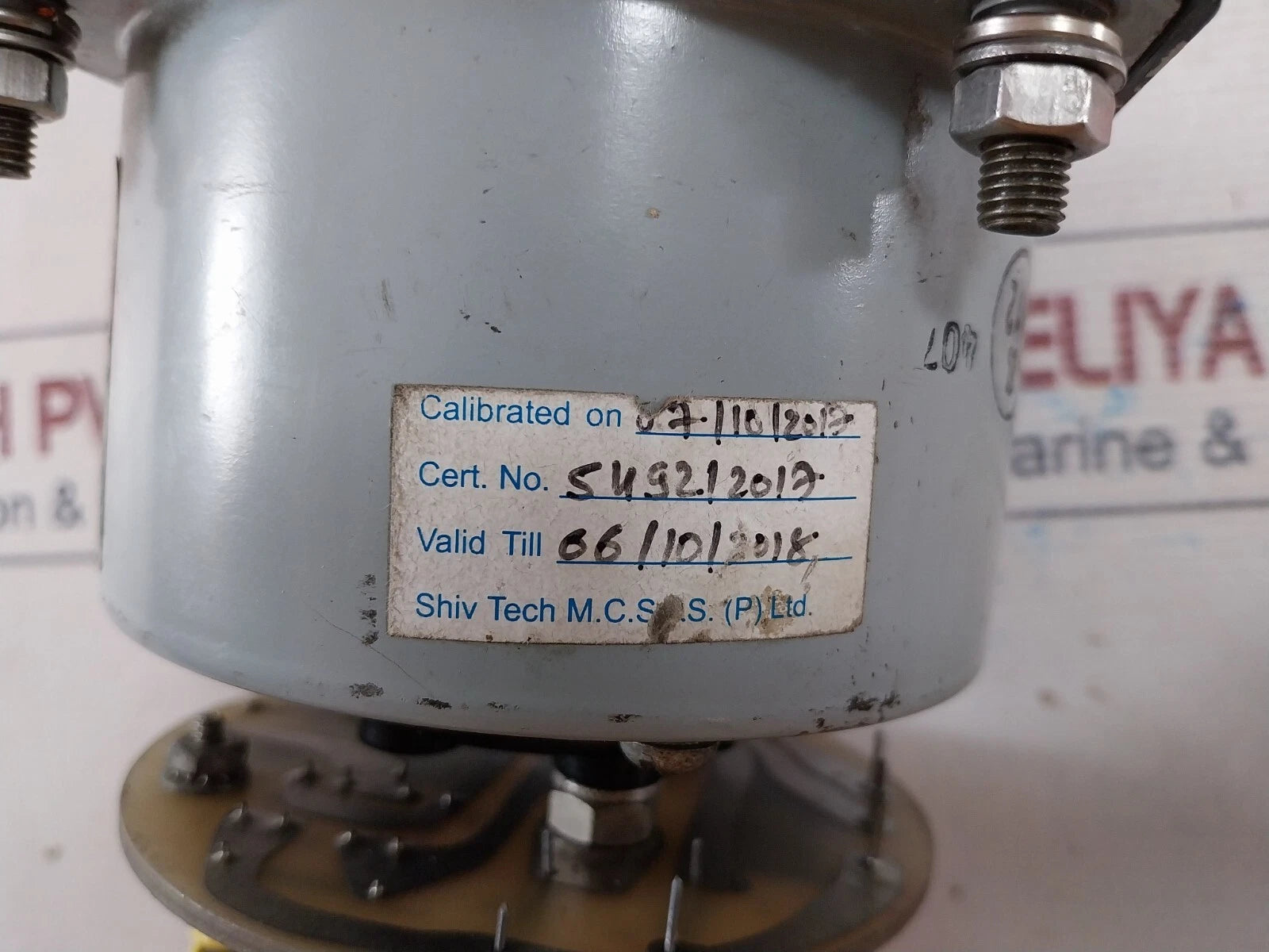 General Electric DB40 DC Ammeter Precise Industrial Current Measurement Device