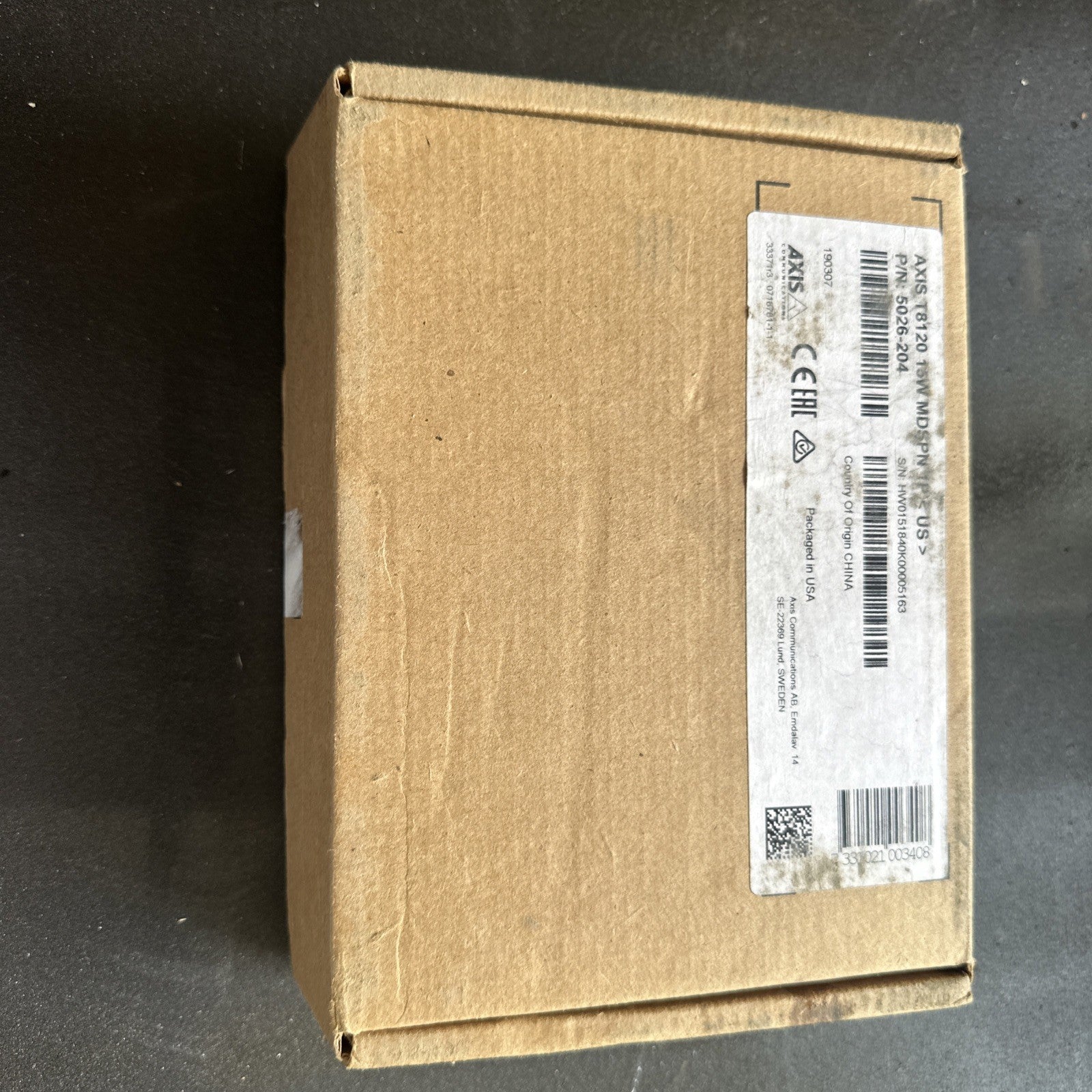 AXIS T8120 Midspan 15W 1-port 5026-204