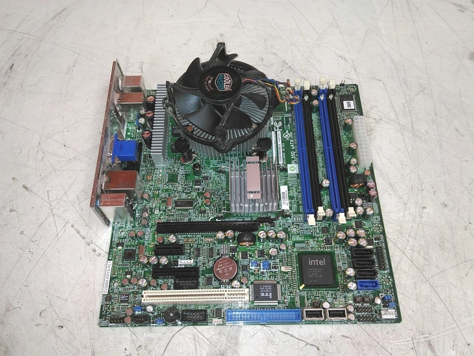 Defective RadiSys PL35Q C2SBM-RSYS-PL1 Core 2 Quad 2.66 GHz NO RAM AS-IS