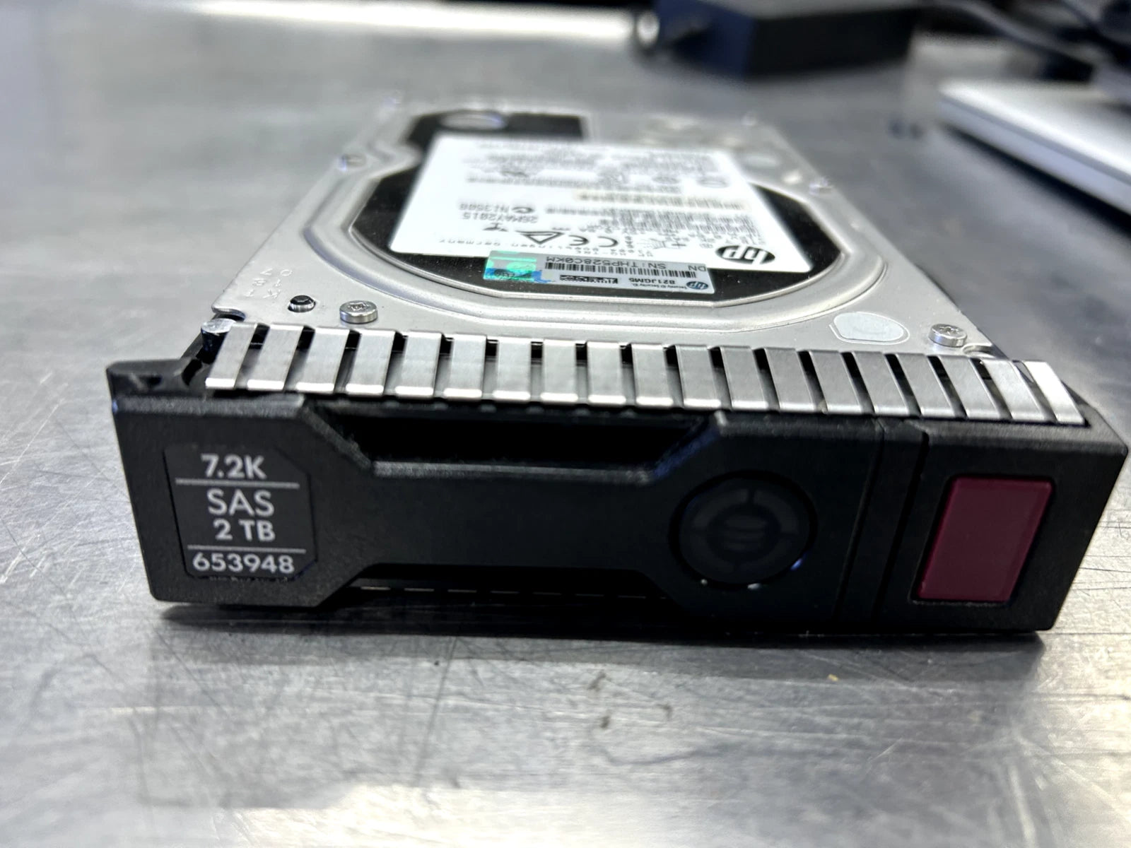 HP MB2000FCZGH 698695-001 2TB HUS724020ALS640 7200U/min 64MB SAS 3.5" w/ Caddy