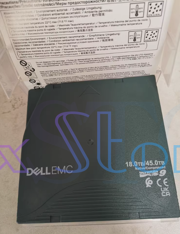 EMC LTO Ultrium9 Tape 0465R8 18/45TB Accessories