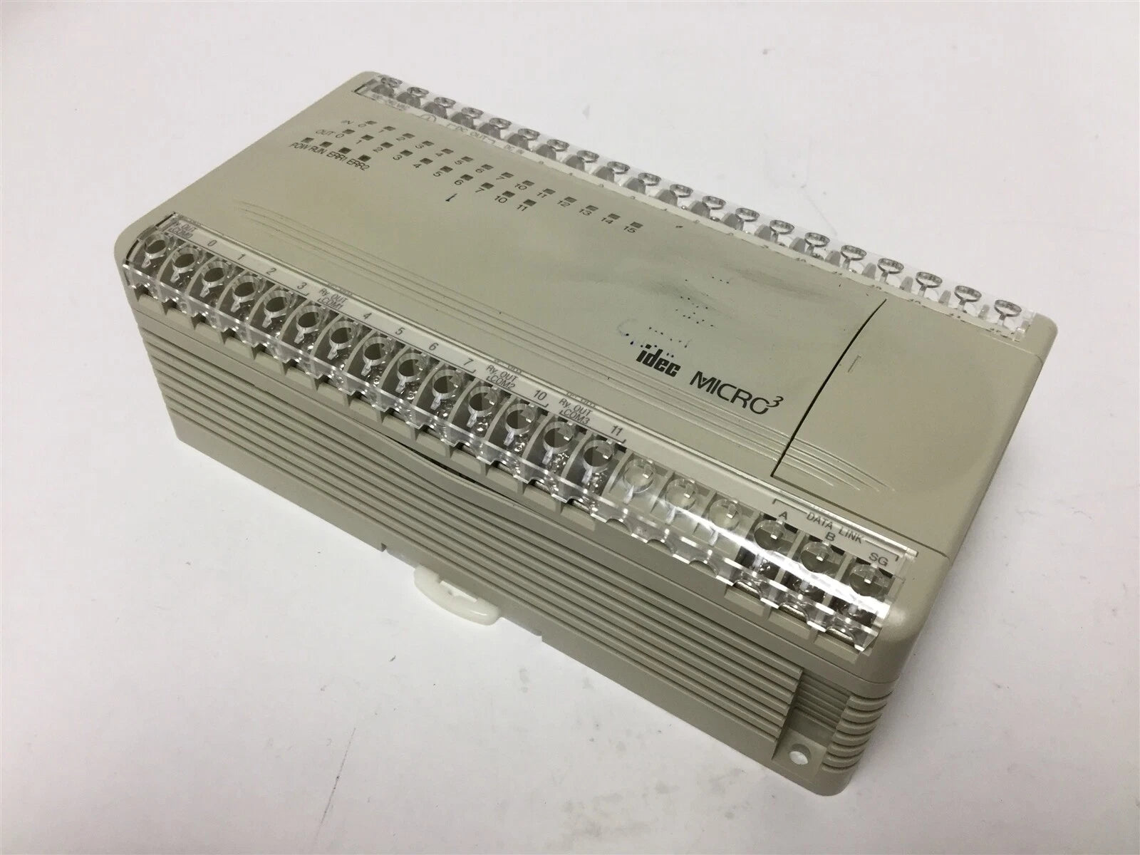 Idec FC2A-C24A1 Micro3 PLC I/O Module 100-240VAC, 14x 24VDC In /10x Relay Out