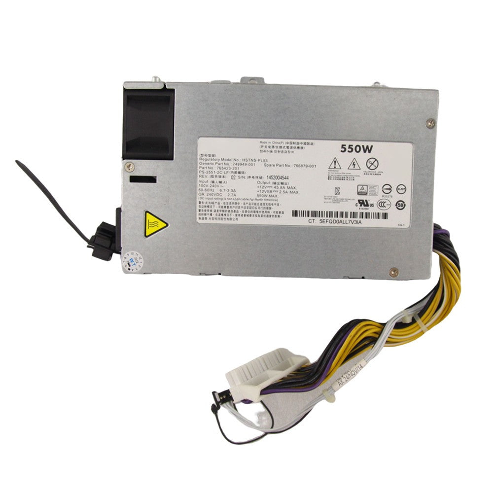 Power Supply 550W HSTNS-PL53 748949-001 766879-001 765423-201 PS-2551-2C-LF