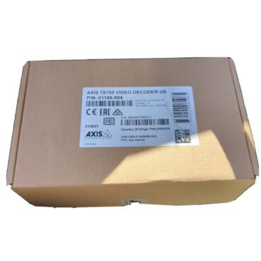 AXIS T8705 Video Decoder, 01186-004 AXIS Communications T8705 Video Decoder