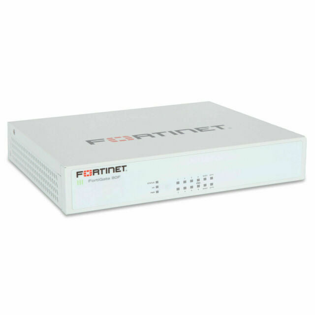 Fortinet FortiGate 80F Firewall with 7 Gbps Throughput and Advanced Security FG-80F-BDL-950-12