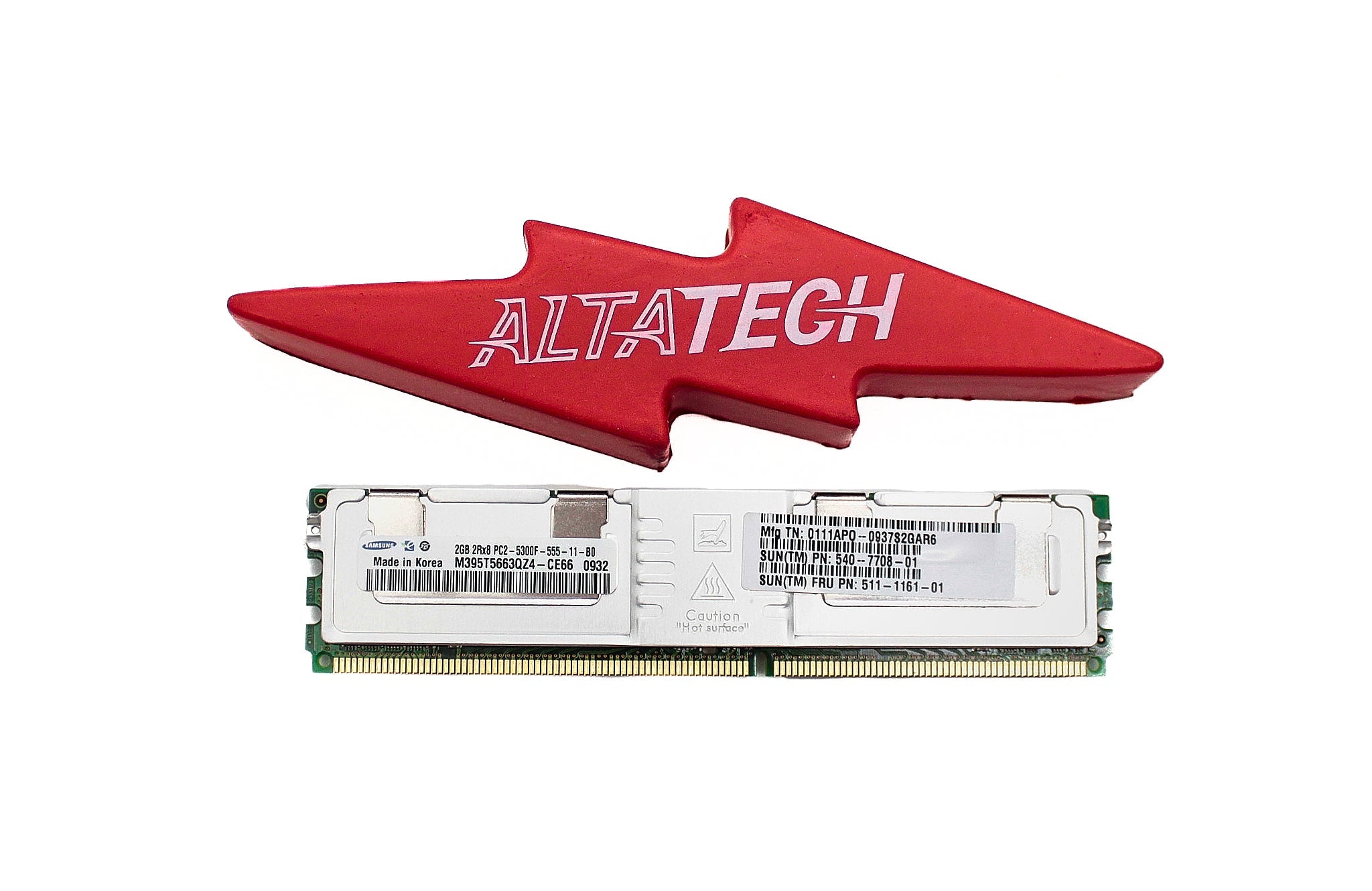Samsung M395T5663QZ4-CE66 2GB PC2-5300F DDR2-667 2RX8 ECC