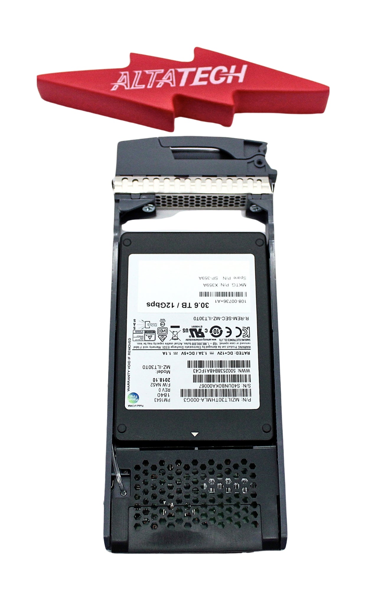 Samsung MZILT30THMLA-000G3 PM1643 30.6TB 12G 2.5" SSD