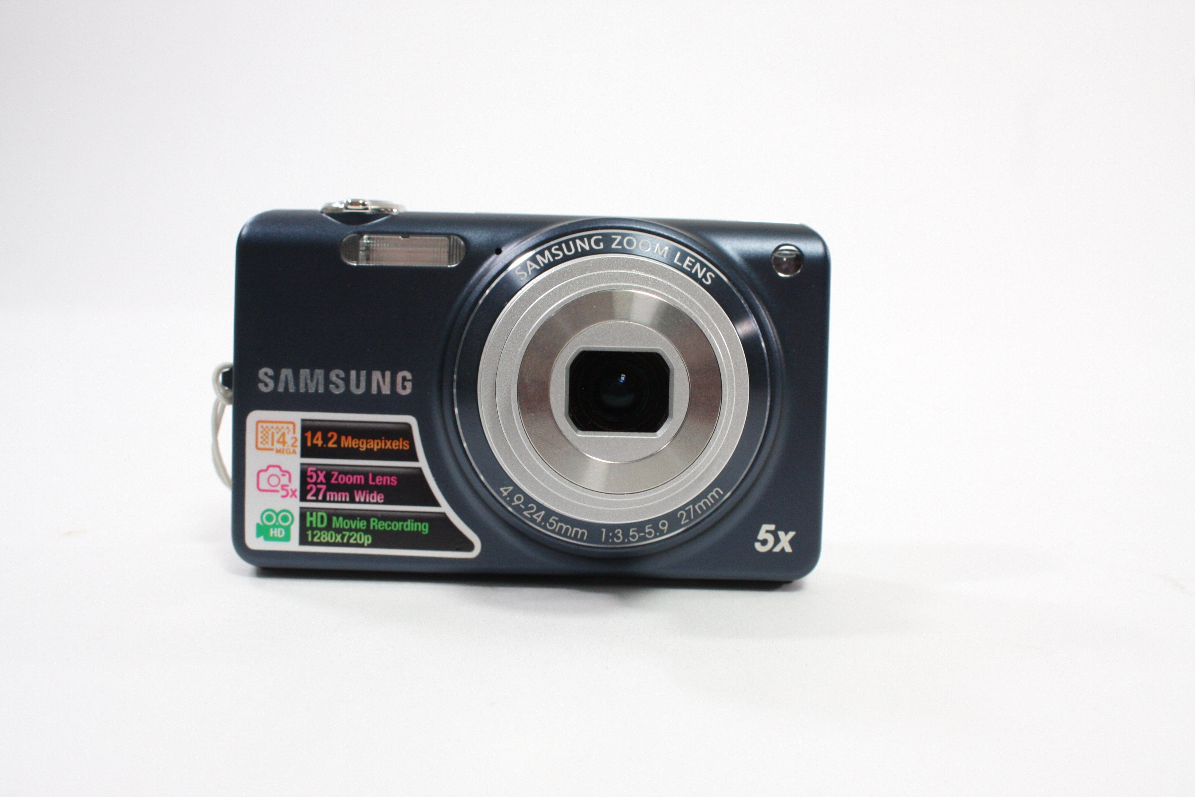 Samsung ST65 Digital Point-and-Shoot Camera 5x Zoom 14.2mp (Blue)