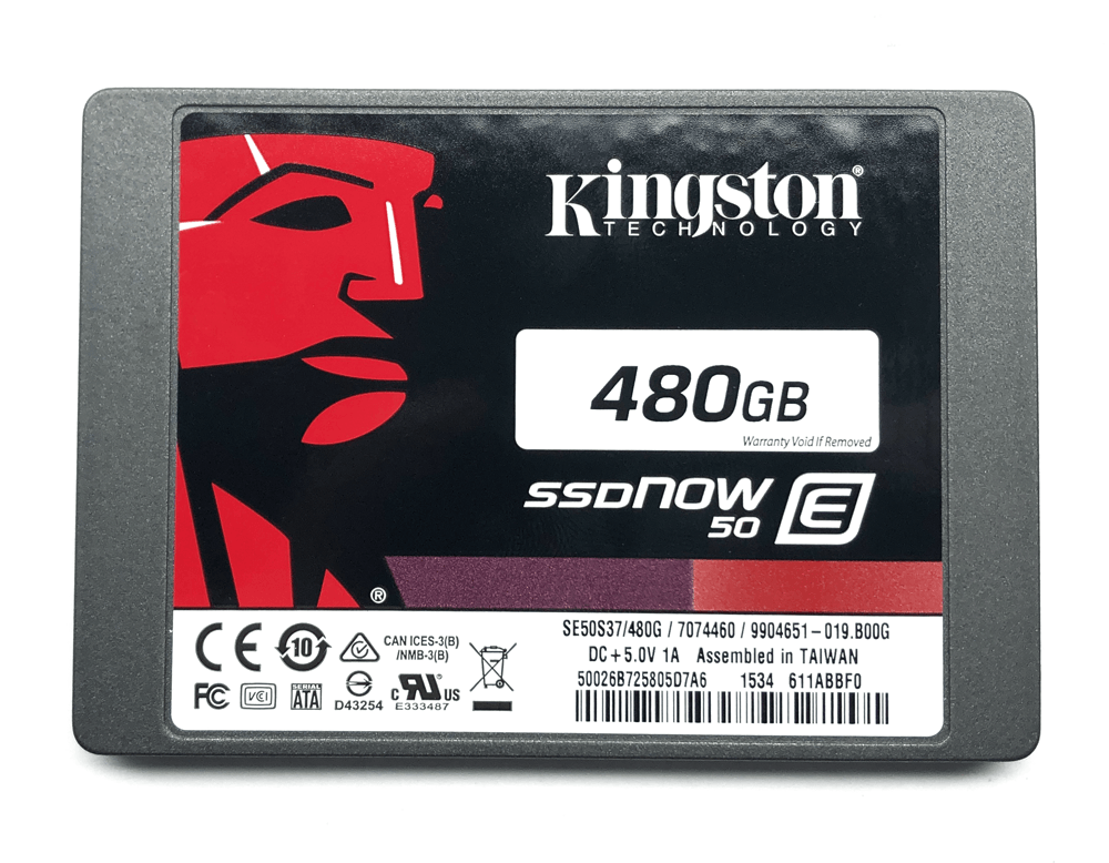 Kingston SE50S37/480G SSDNow E50 480GB SATA SSD | Alo Tech Solutions