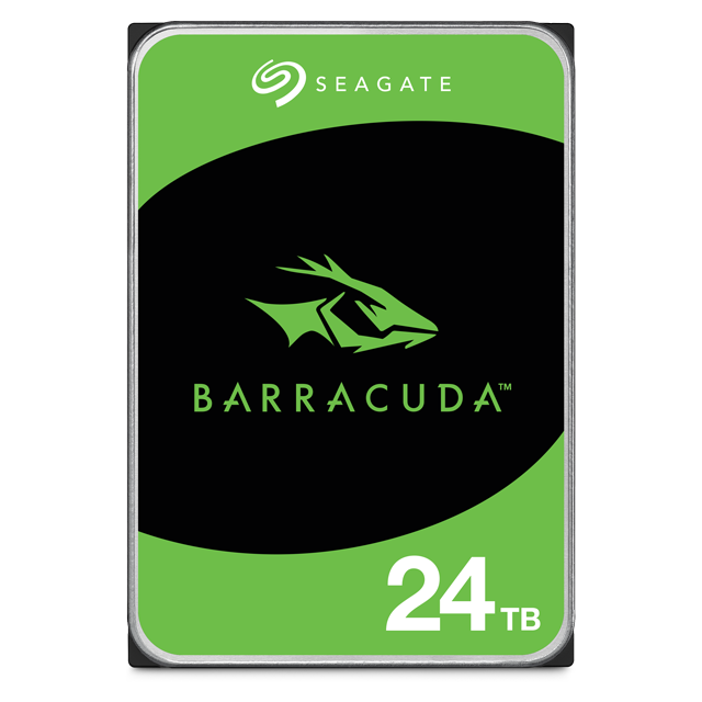 Seagate Barracuda ST24000DM001 24TB 7.2K RPM SATA 6Gb/s 512e 3.5in Hard Drive