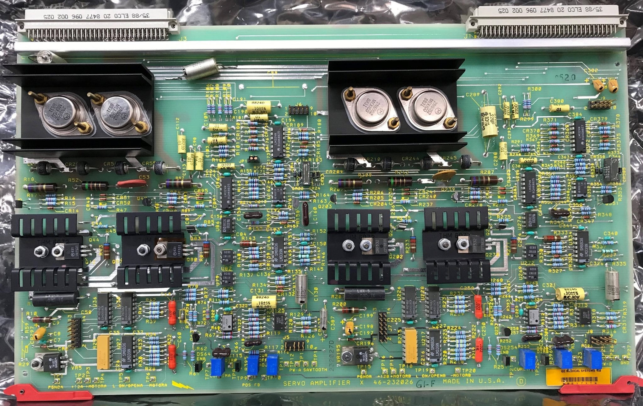 Servo Amplifier Board (46-232026 G1-F GE