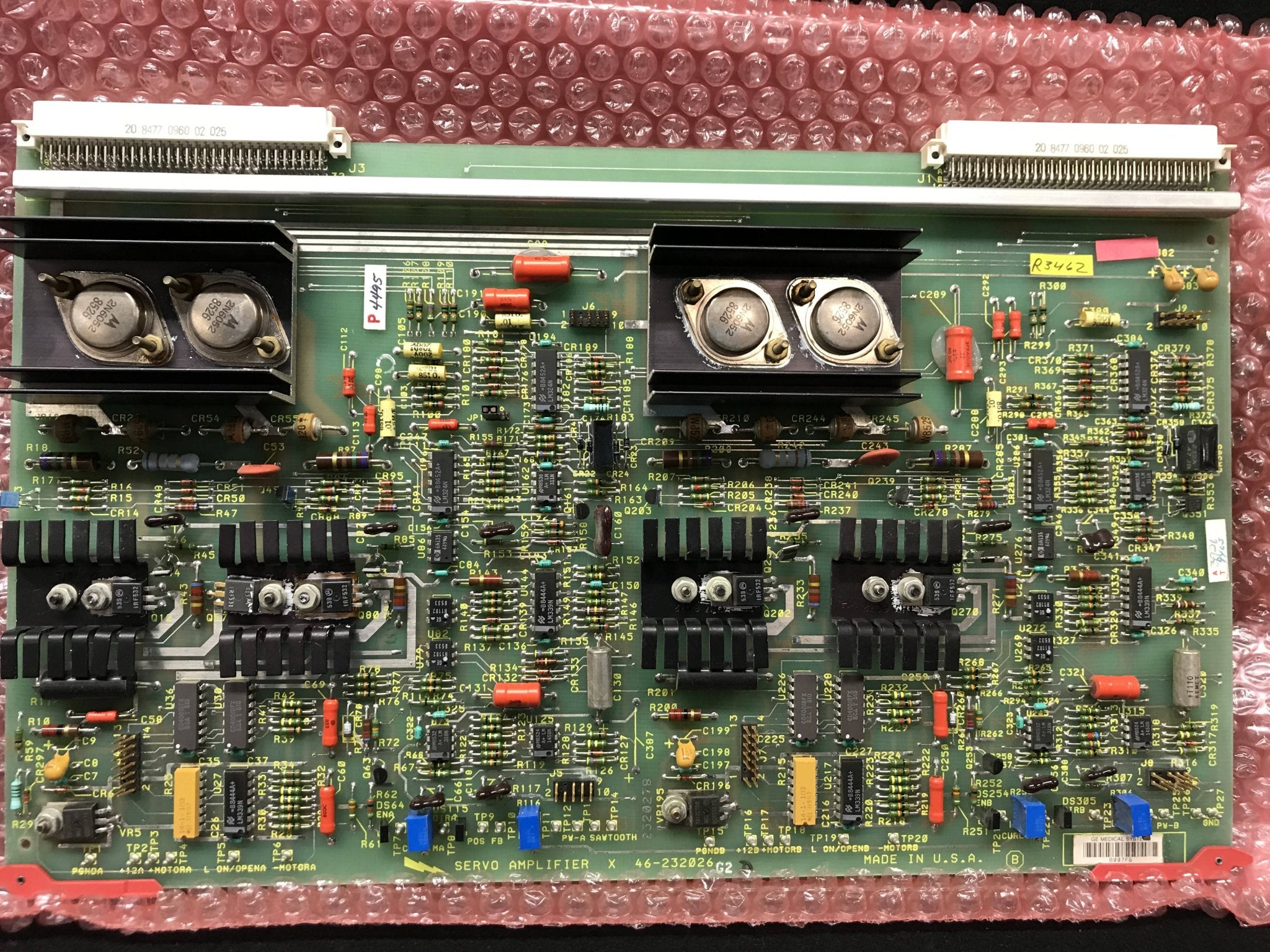 Servo Amplifier Board (46-232026 G1-G/G2-D GE Advantx