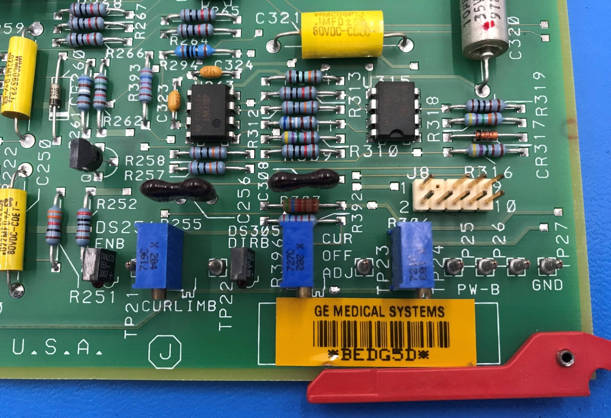 Servo Amplifier Board (46-232026 G2-H GE Advantx