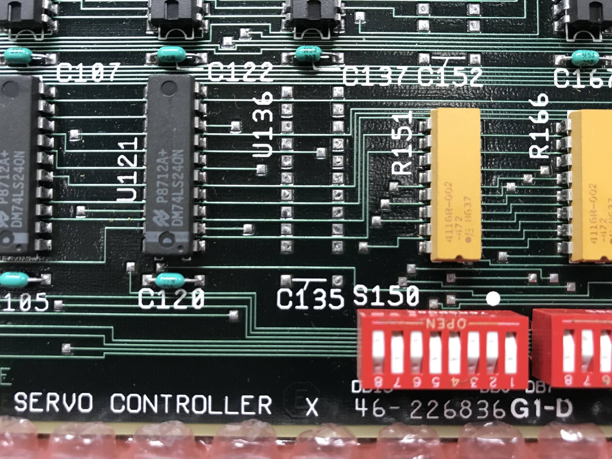 Servo Controller Board (46-226836 G1-D GE Advantx