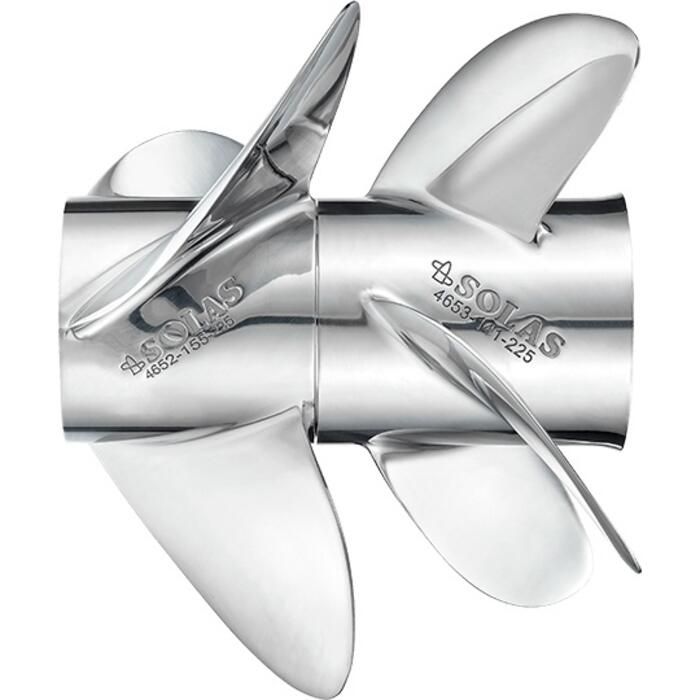 Solas Propeller 4652-155-240 Solas Prop System Suzuki, Front, 15.5" x 24.0