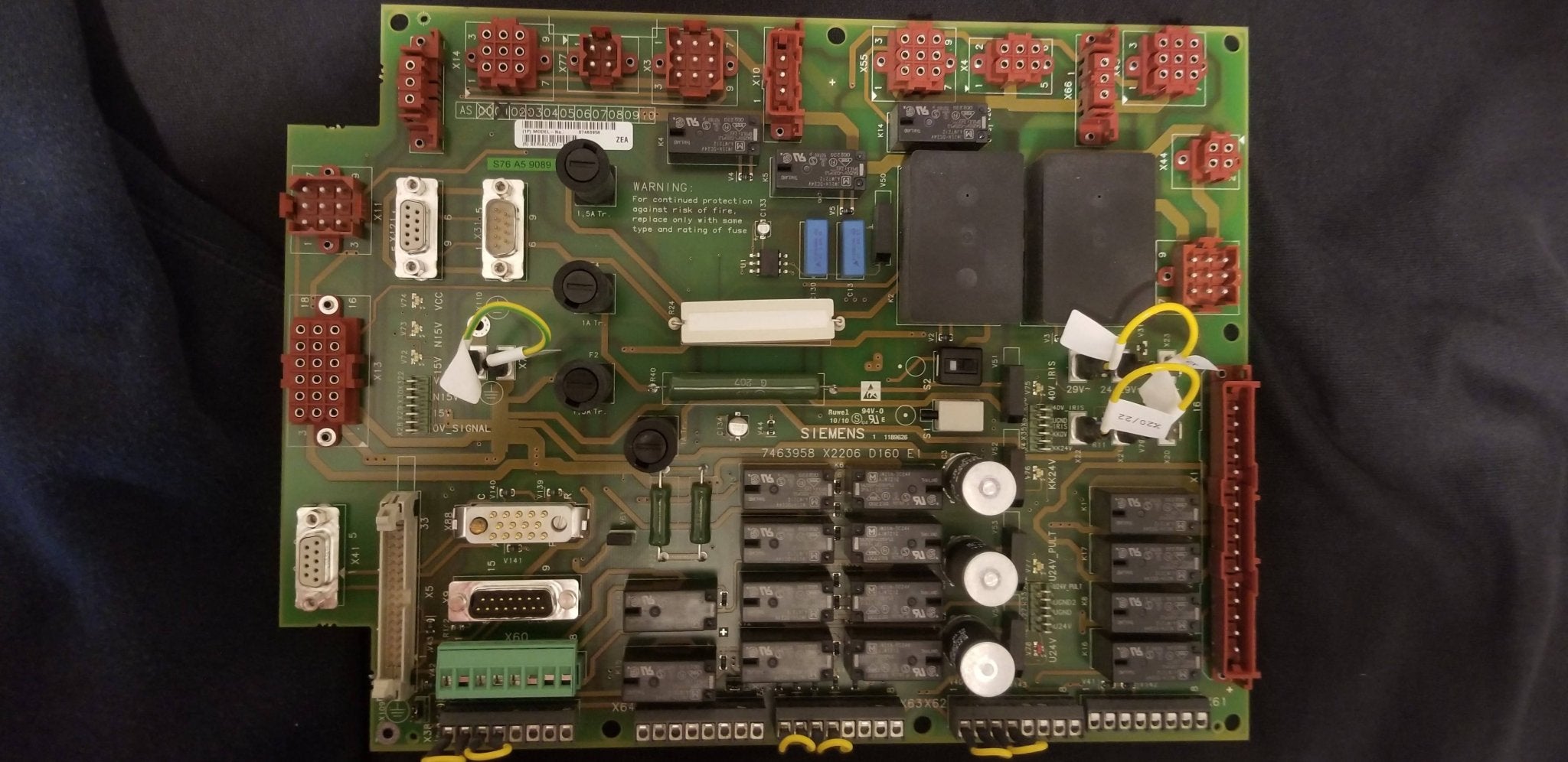 Siemens D160 E1 ON/OFF CIRCUIT BOARD (7463958