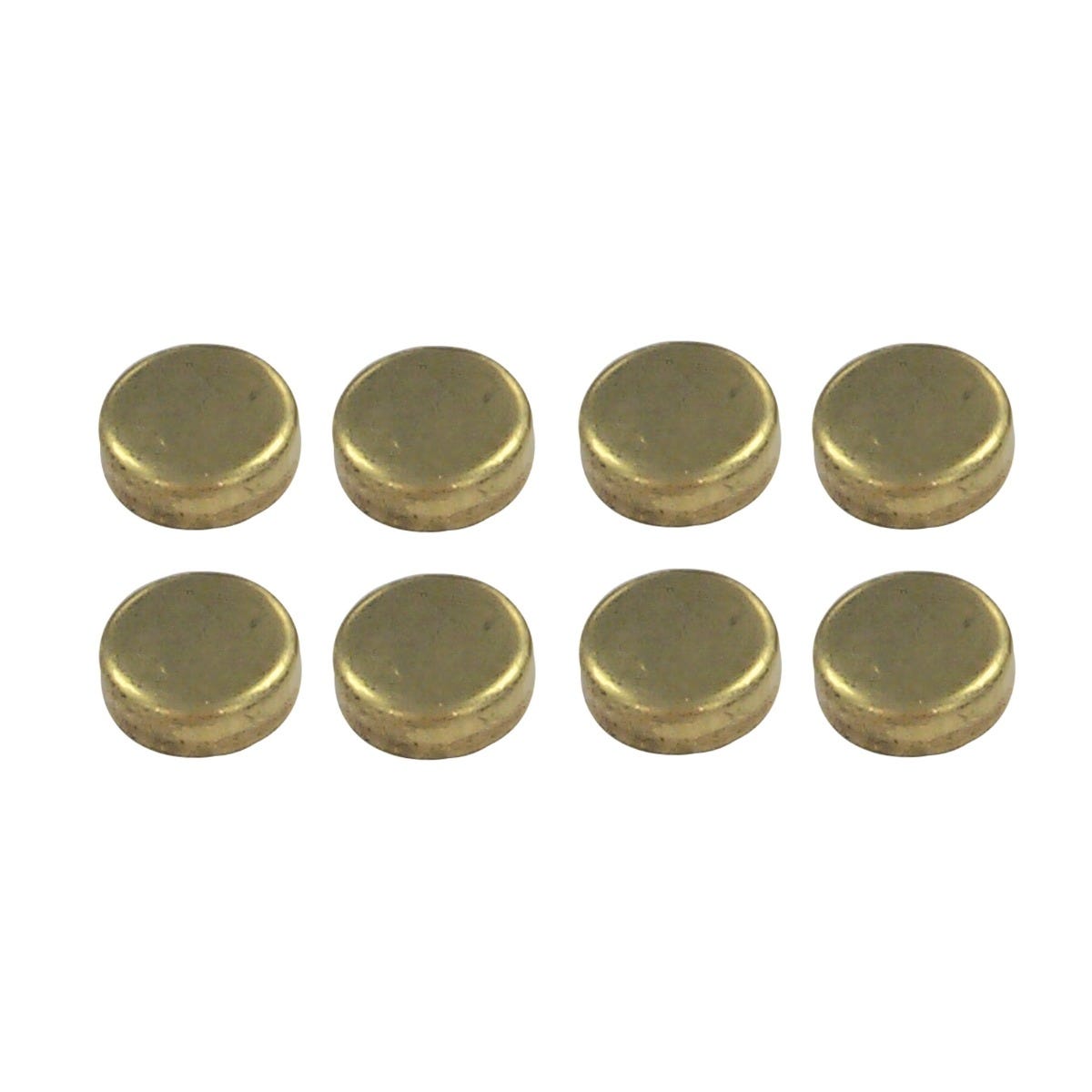 Sierra 18-5961-9 Bronze Freeze Plug, Pack of 8, Mercruiser Stern Drive