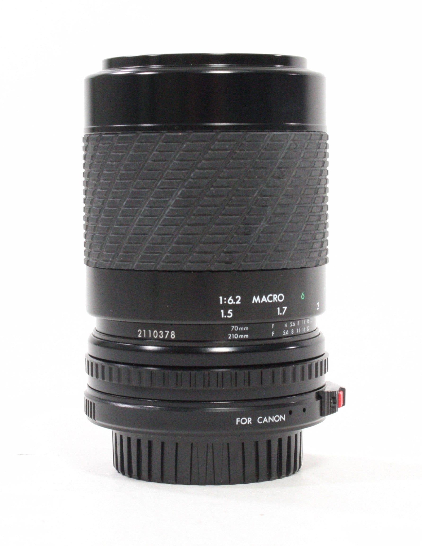 Sigma 70-210mm f/4-5.6 Zoom Macro Lens for Canon FD Mount