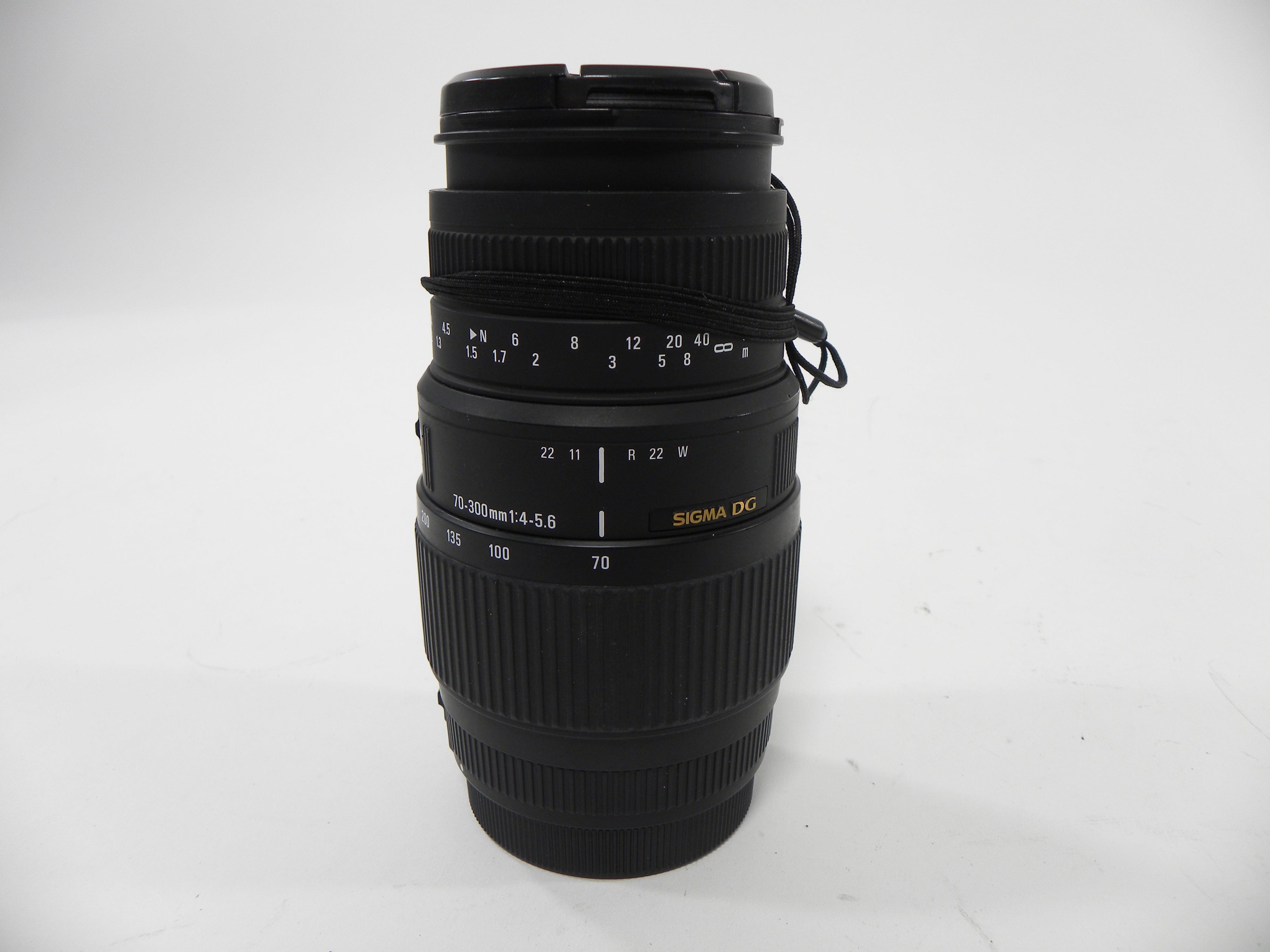 Sigma DG 70-300mm f4-5.6 Canon EF lens
