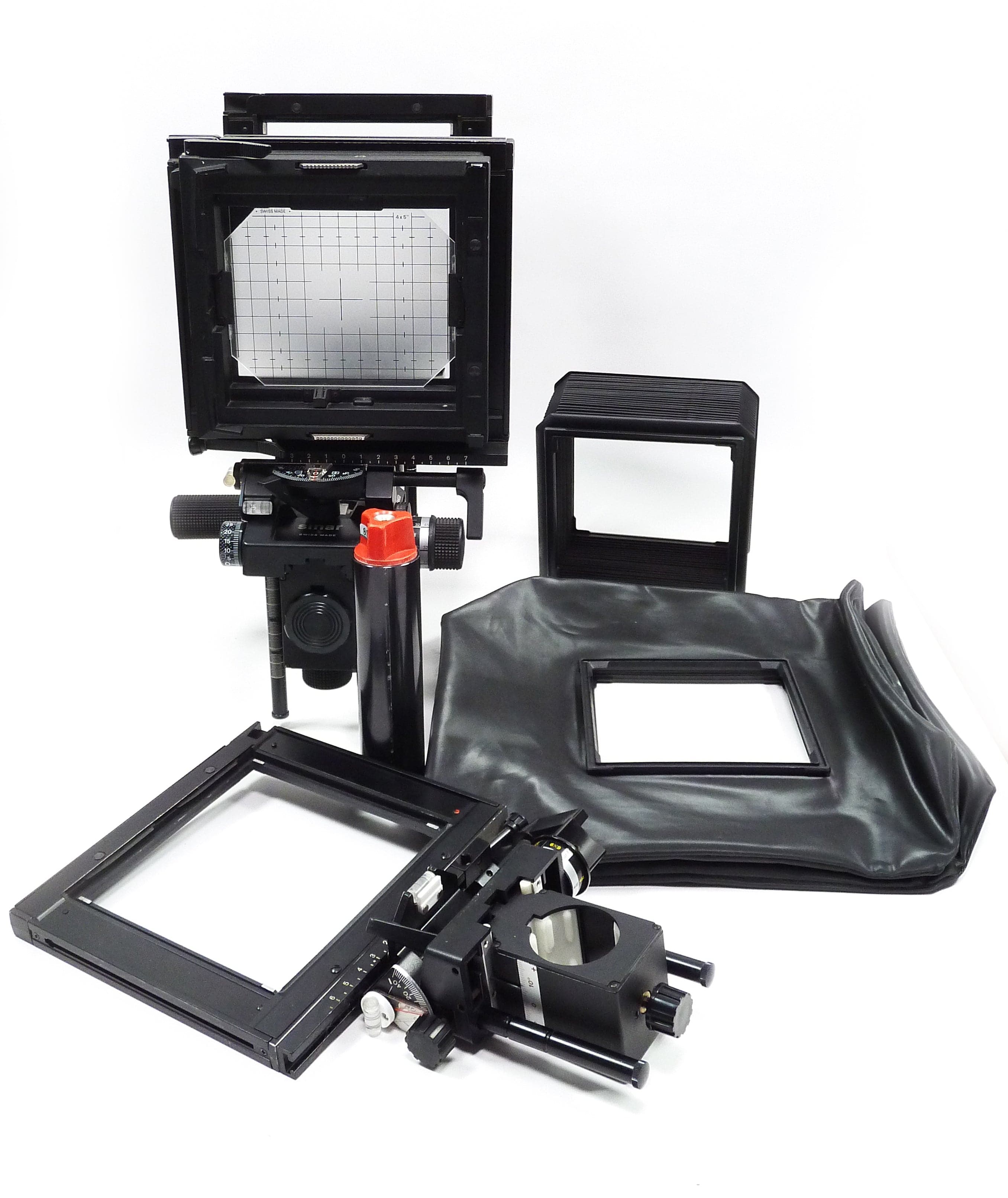 Sinar F Package - On Rail w/ Ext.-Tripod Mount-Standard and Wide Bellows