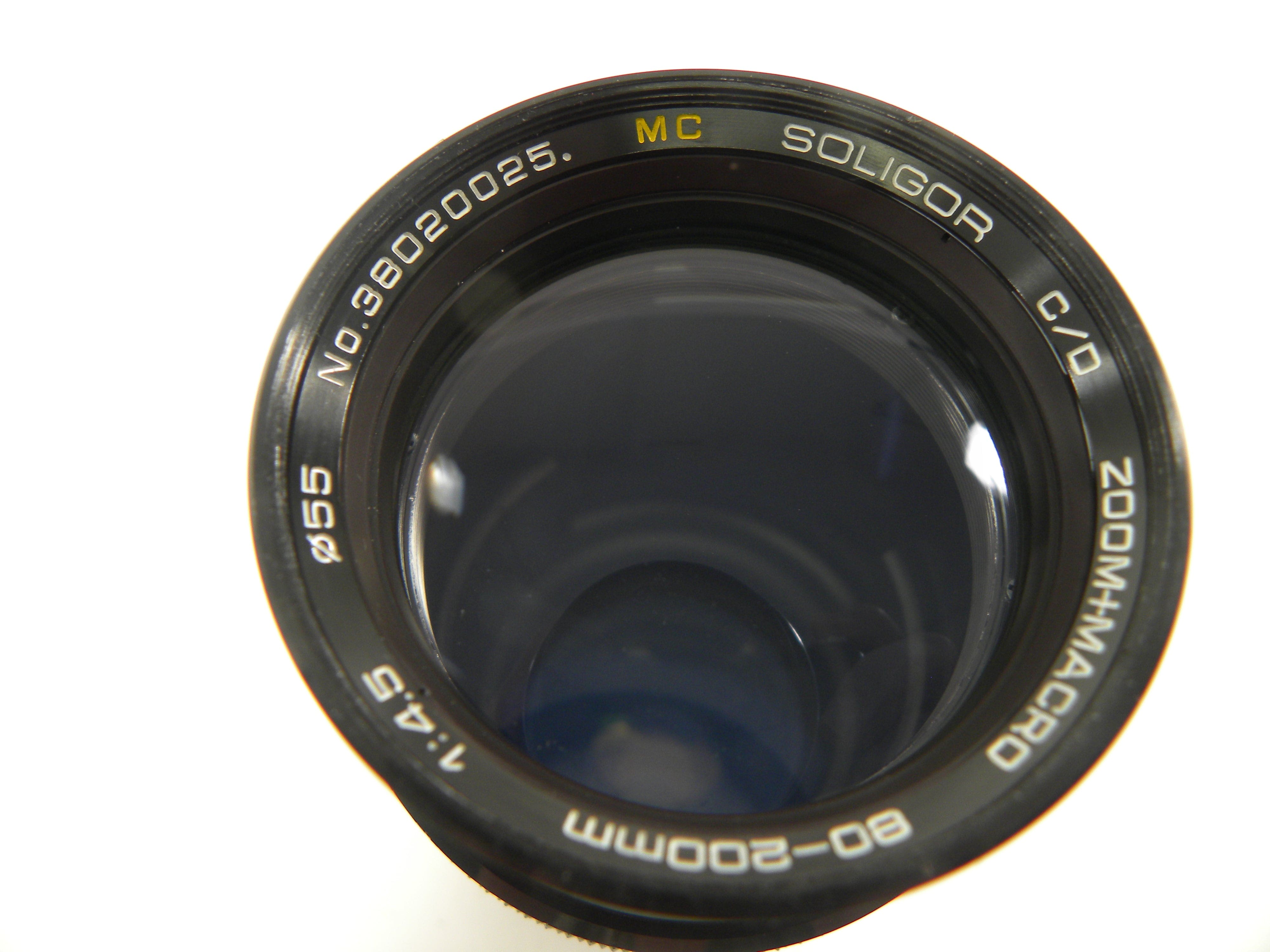 Soligor MC Zoom Macro C/D 80-200mm f4.5 Olympus OM Mount