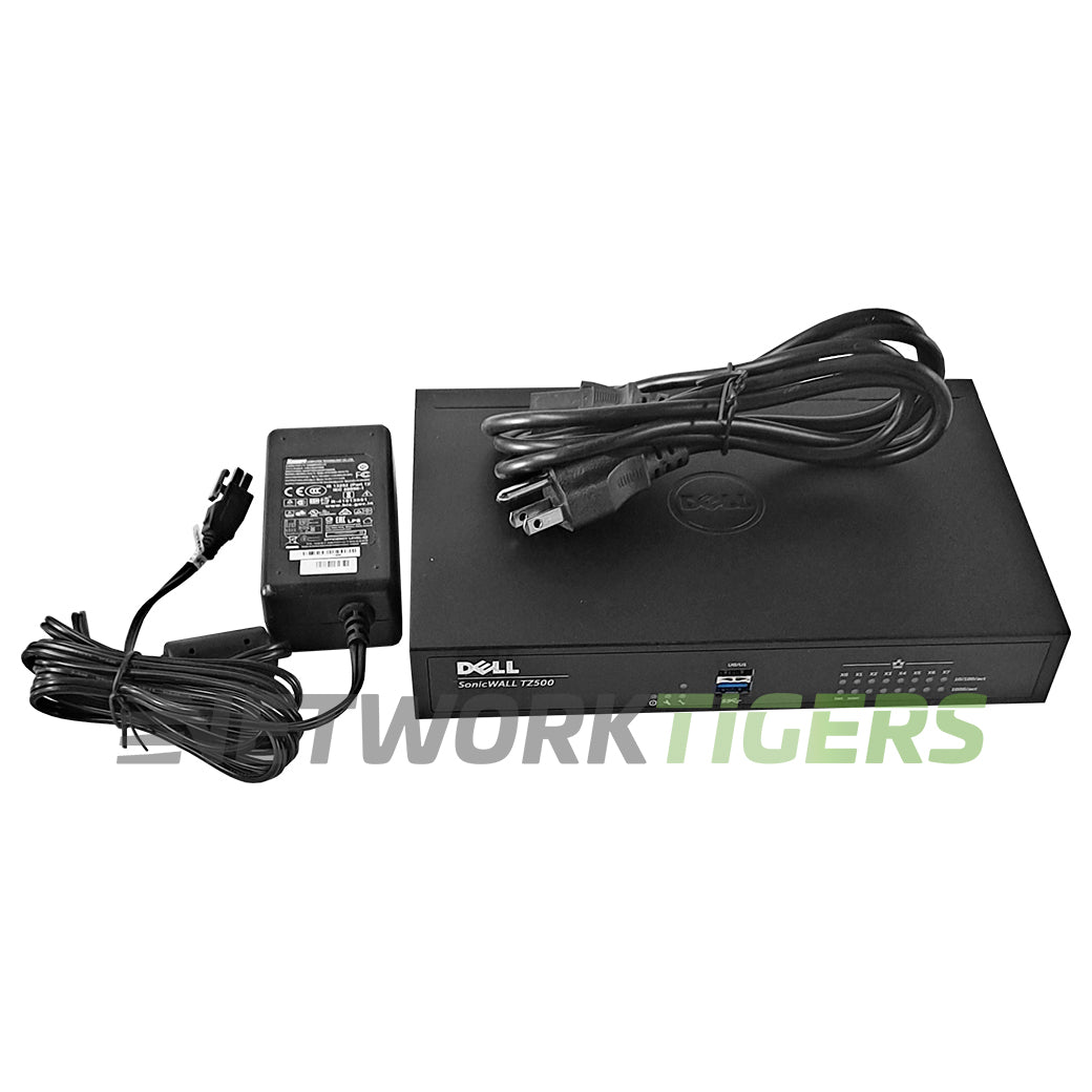 SonicWall TZ500 01-SSC-0211 1.4 Gbps 6x 1GbE RJ45 Firewall -TRANSFER READY