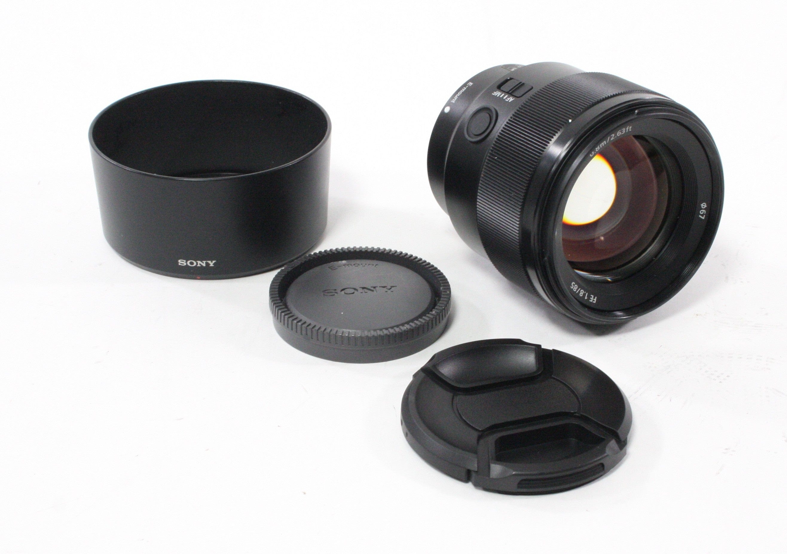 Sony 85mm f/1.8 FE Lens for Sony E Mount