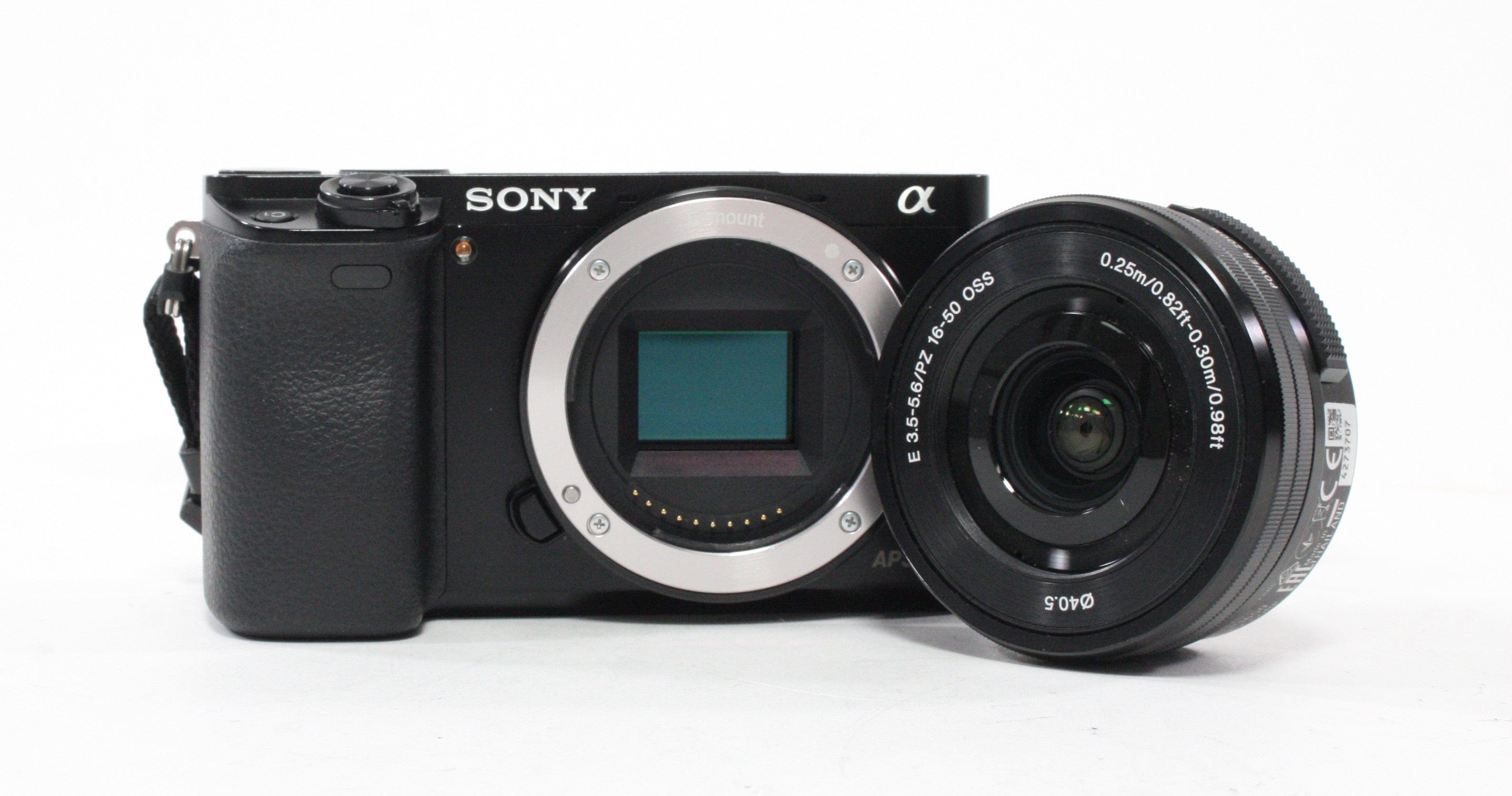 Sony a 6000 Mirrorless Digital Camera with 16-50mm f/3.5-5.6 Lens