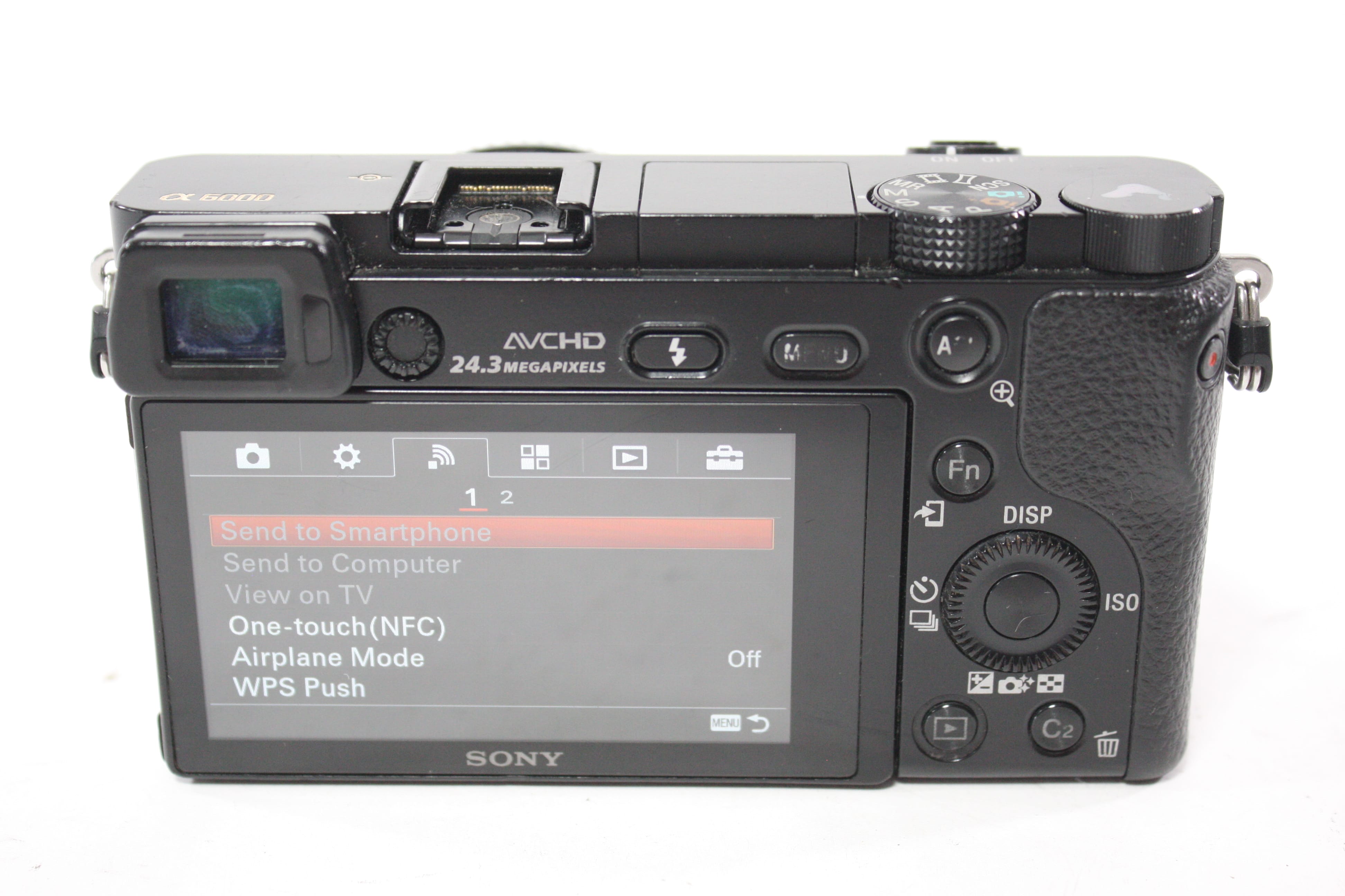Sony A6000 Digital Mirrorless Camera Body with Shutter Count 63,455