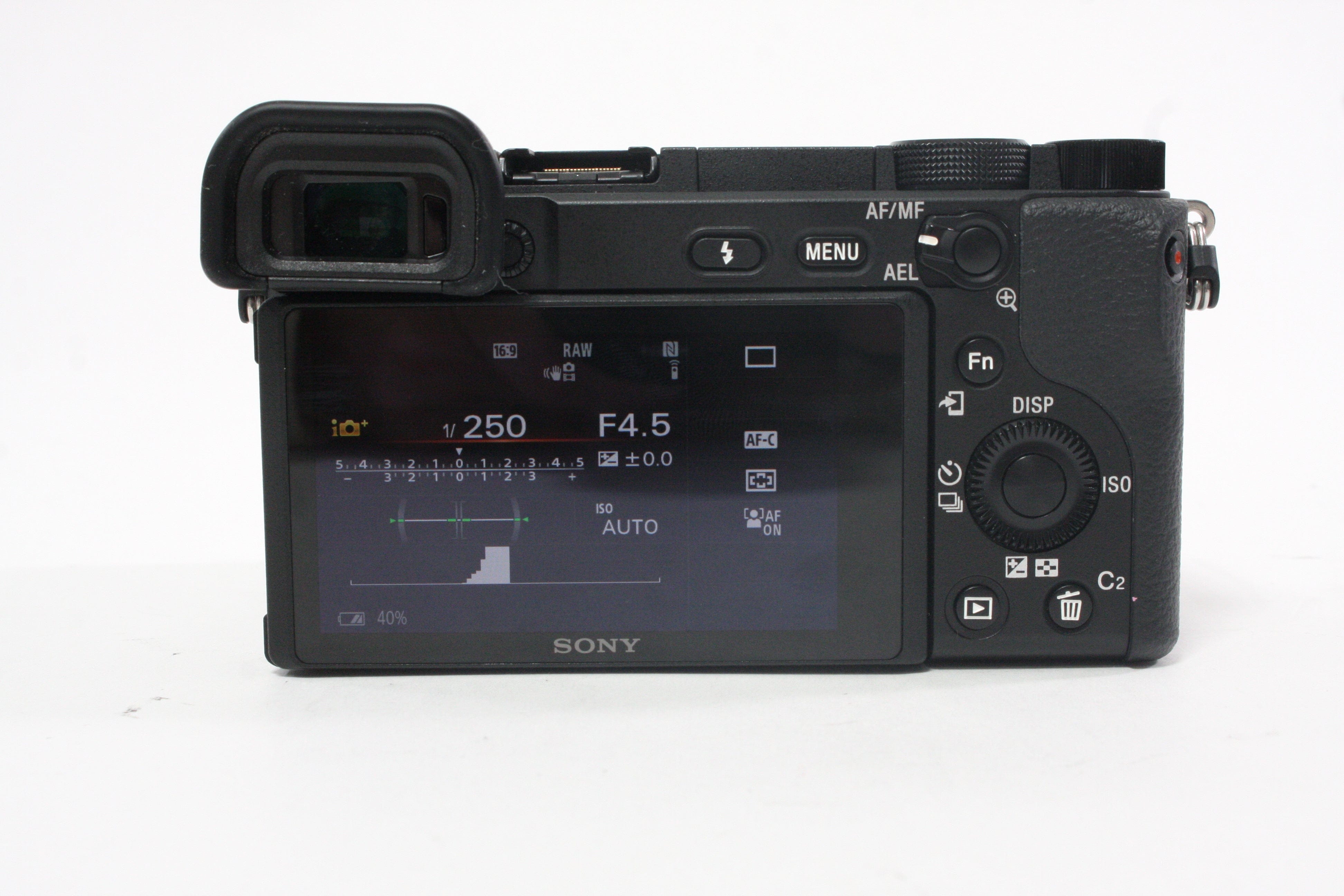 Sony a6400 Digital Mirrorless Camera with 16-50mm f/3.5-5.6 PZ Lens with Shutter Count 7,538
