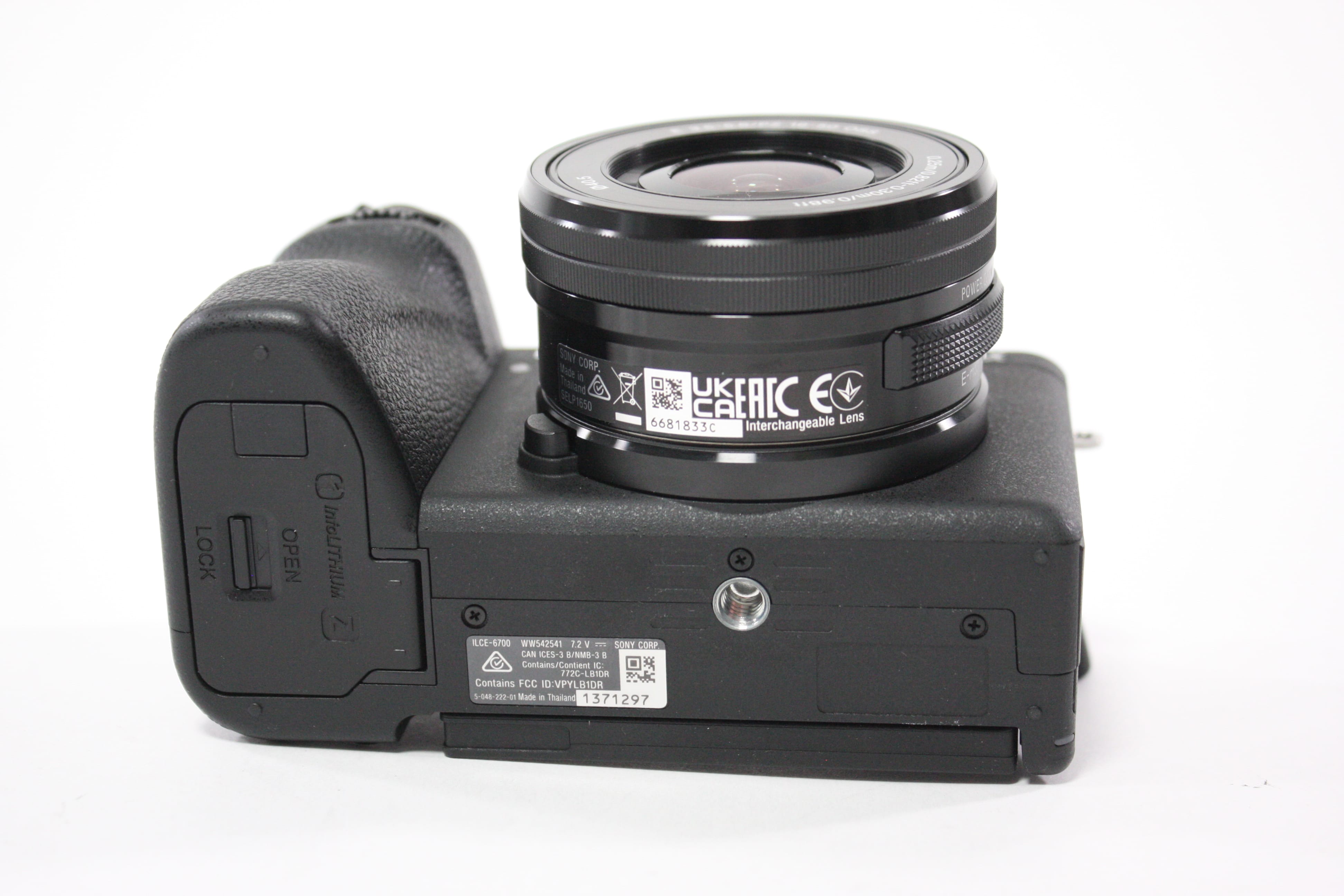 Sony A6700 Digital Mirrorless Camera with 16-50mm f/3.5-5.6 PZ OSS Lens for E Mount With Shutter Count 125