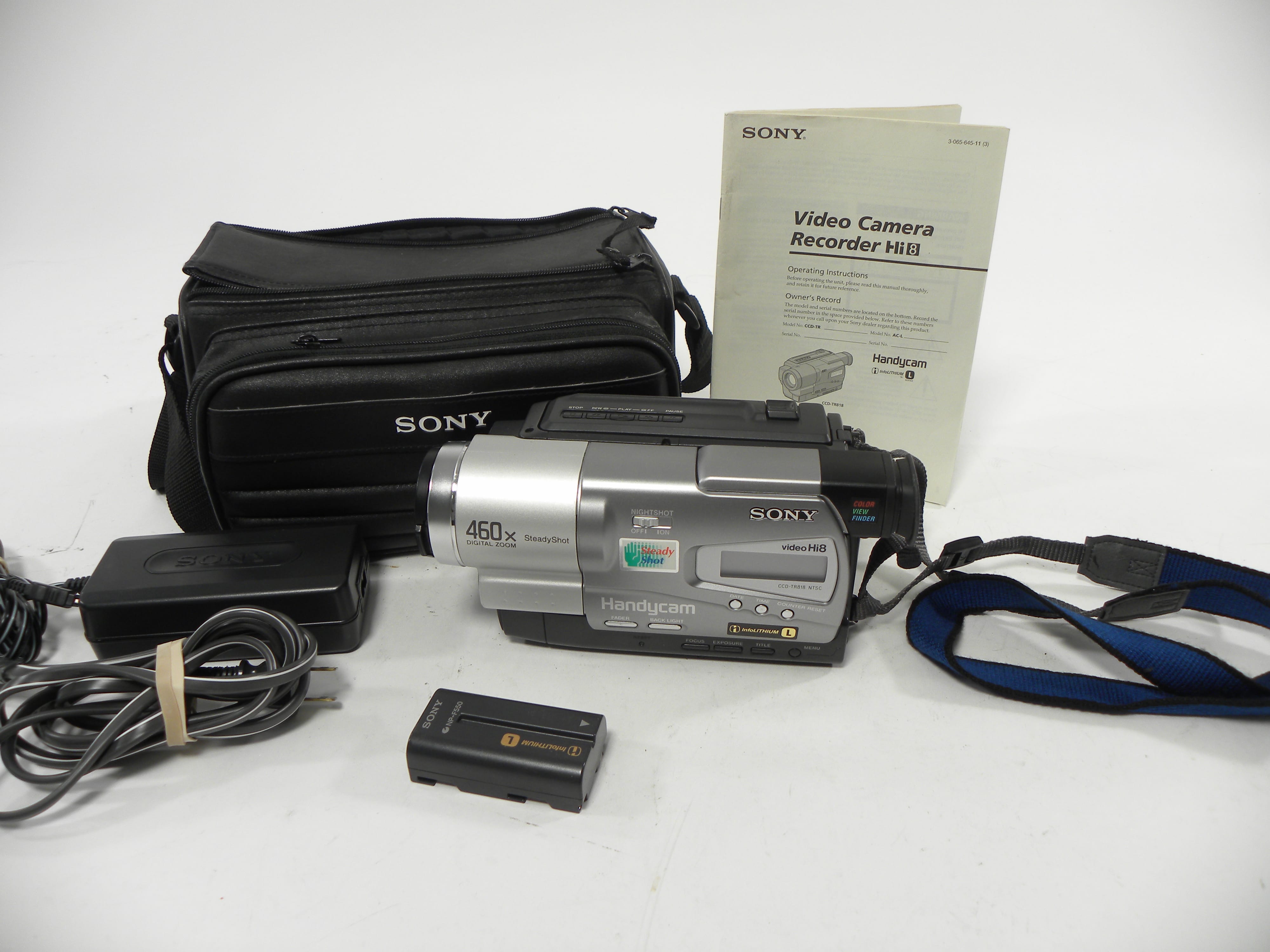Sony CCD-TRV818 Hi8 Handycam Camcorder