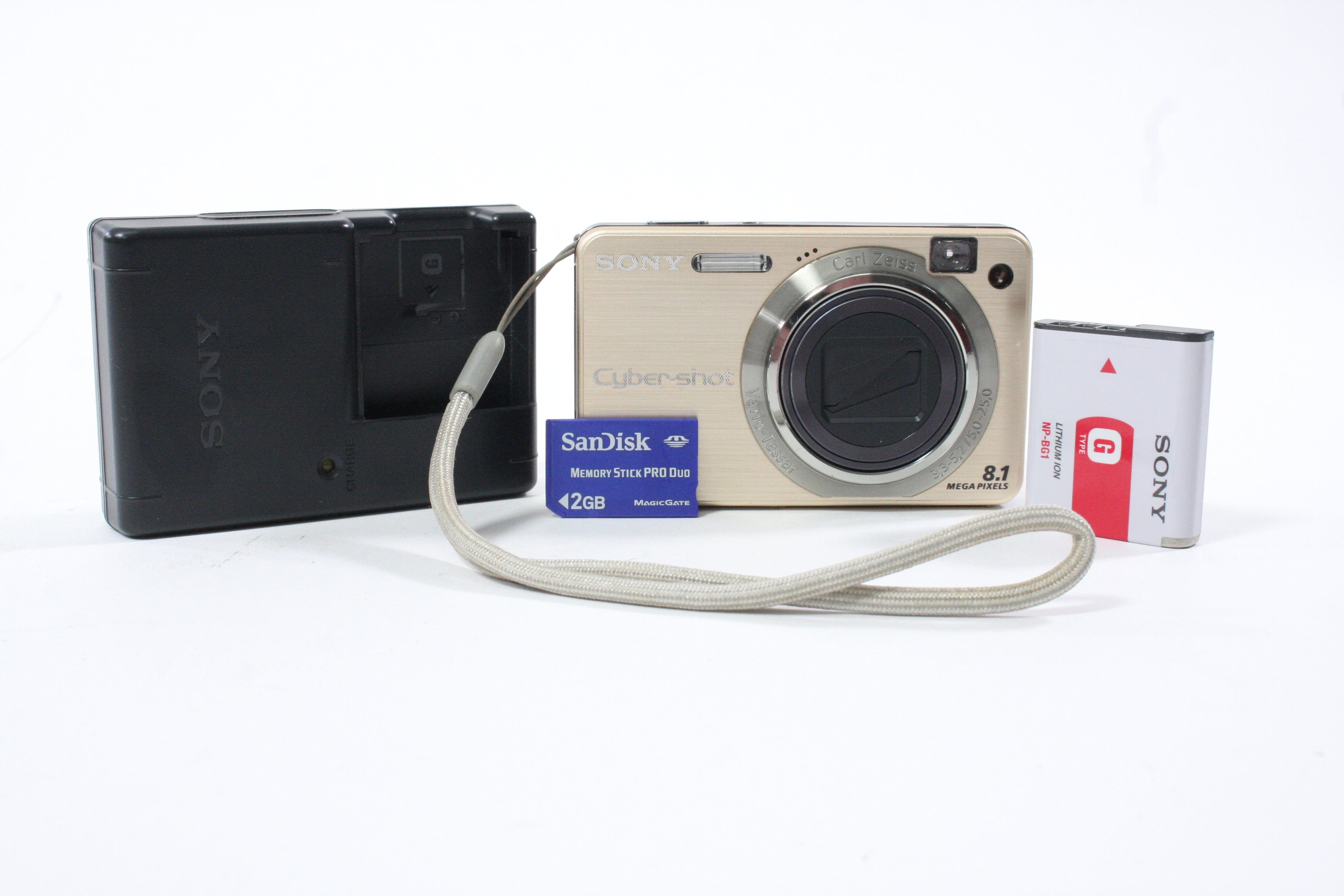 Sony Cyber-shot DSC-W150 Digital Point-and-Shoot with 2GB Memory Stick 5x Zoom 8.1mp