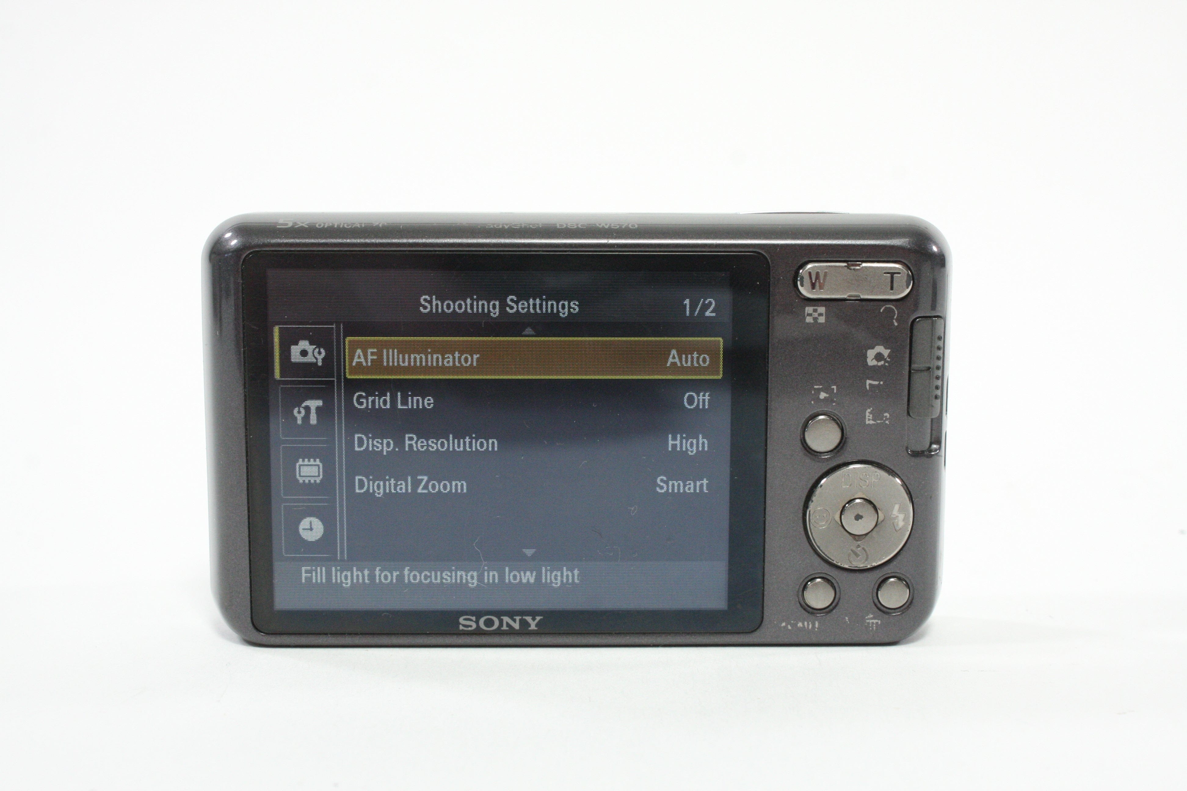 Sony CyberShot DSC-W570