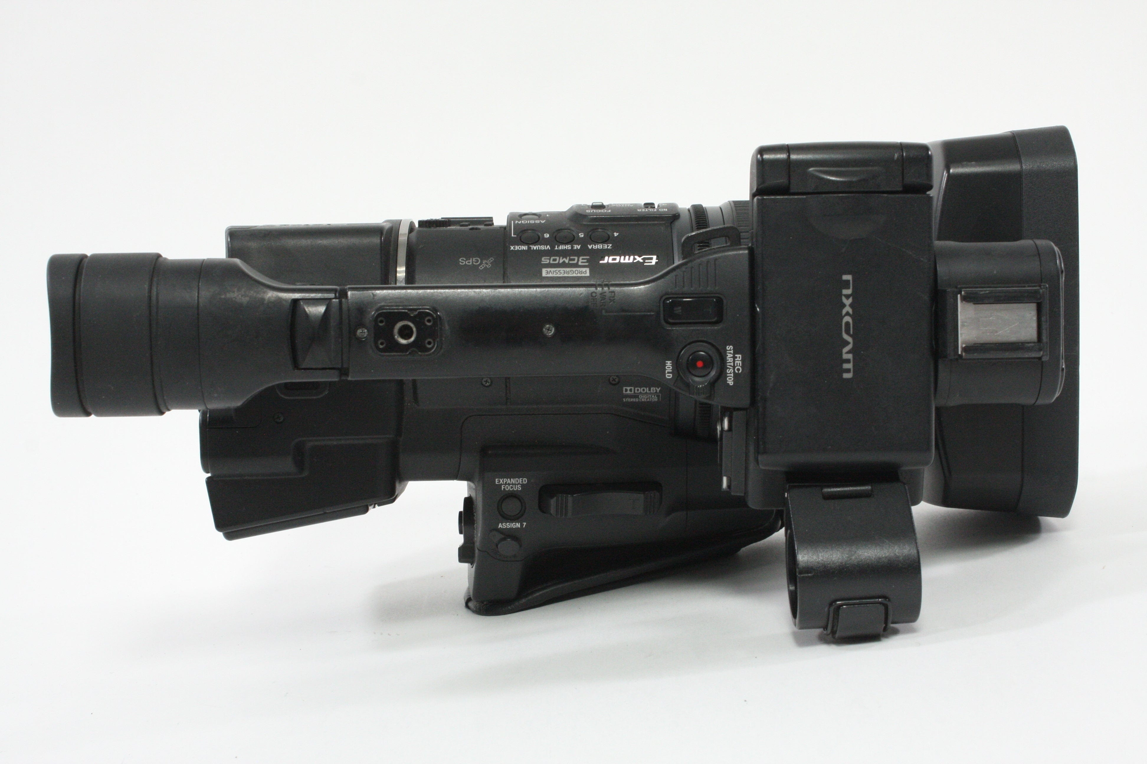 Sony HXR-NX5U NXCAM Professional Camcorder - 100 hours usage