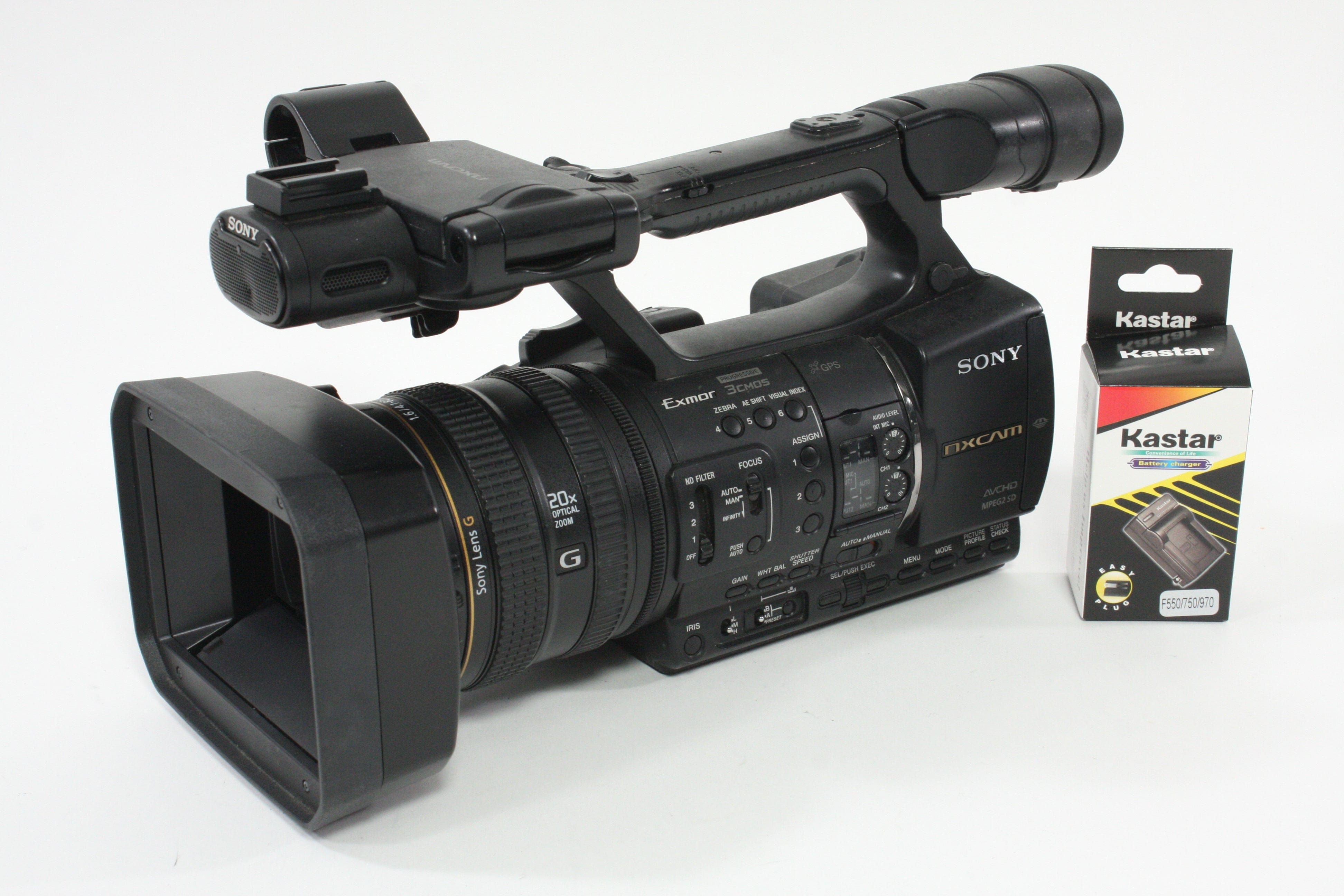 Sony HXR-NX5U NXCAM Professional Camcorder - 400 hours usage